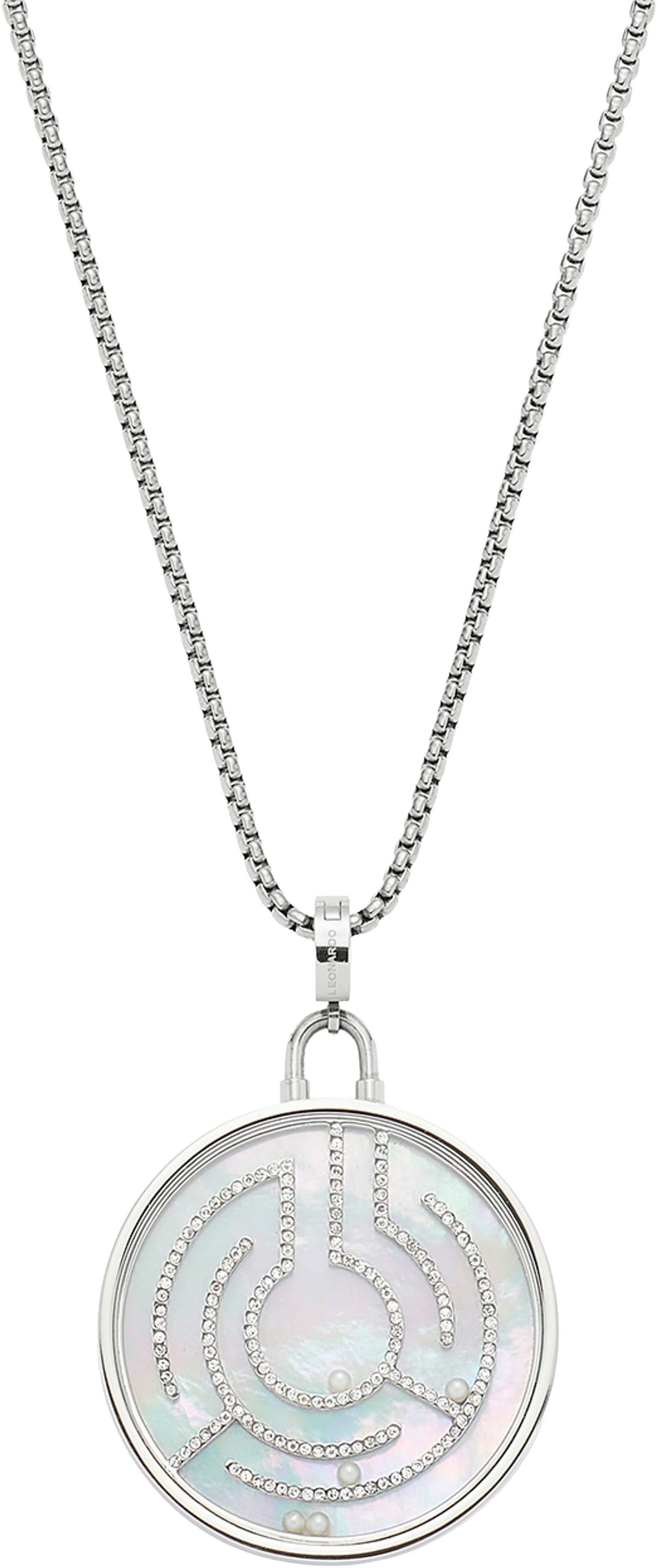 LEONARDO Ketting met hanger dames kettingen zilver(kleur)