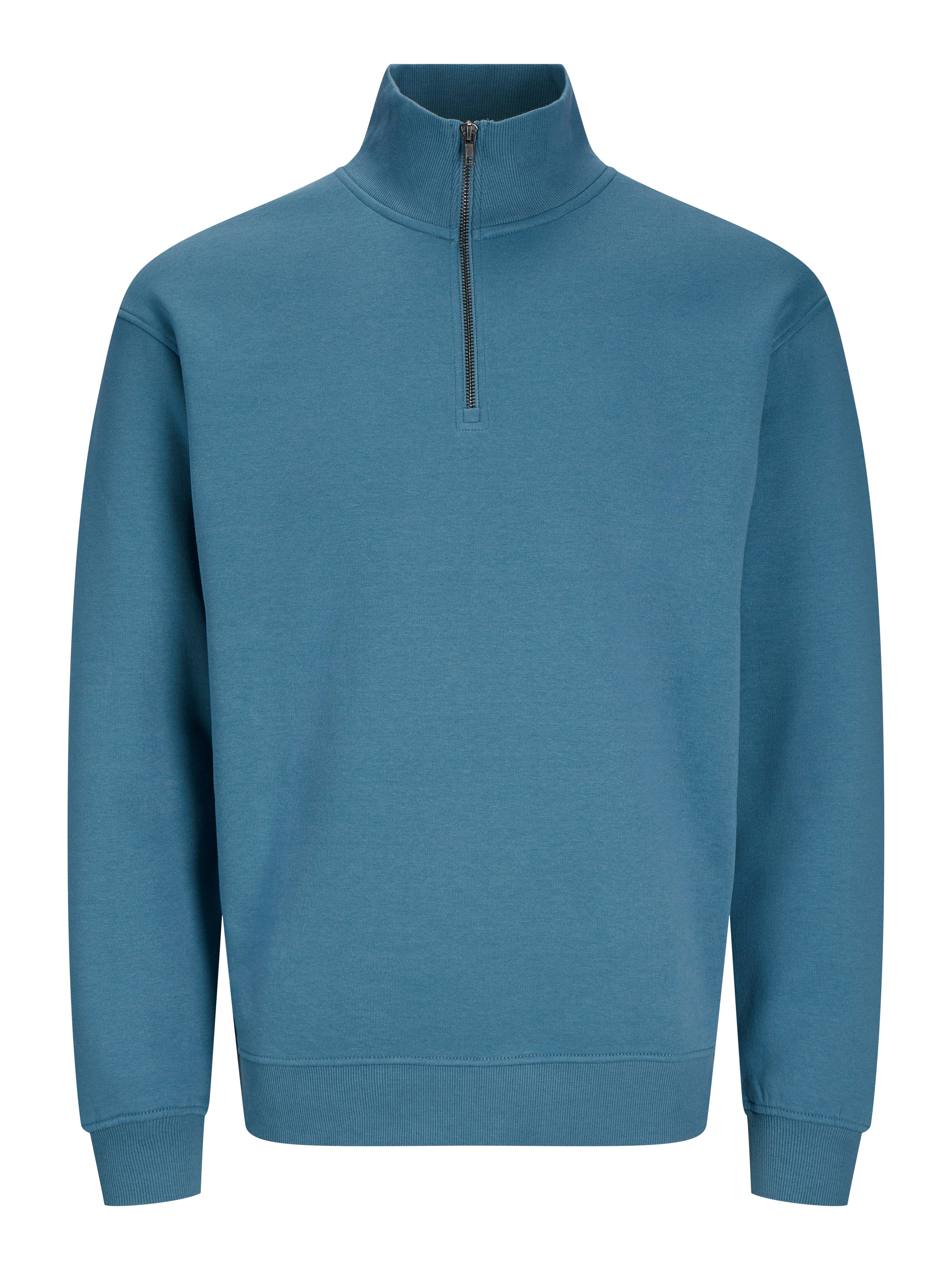 Jack & Jones Sweatshirt JJEBRADLEY SWEAT HALF ZIP NOOS