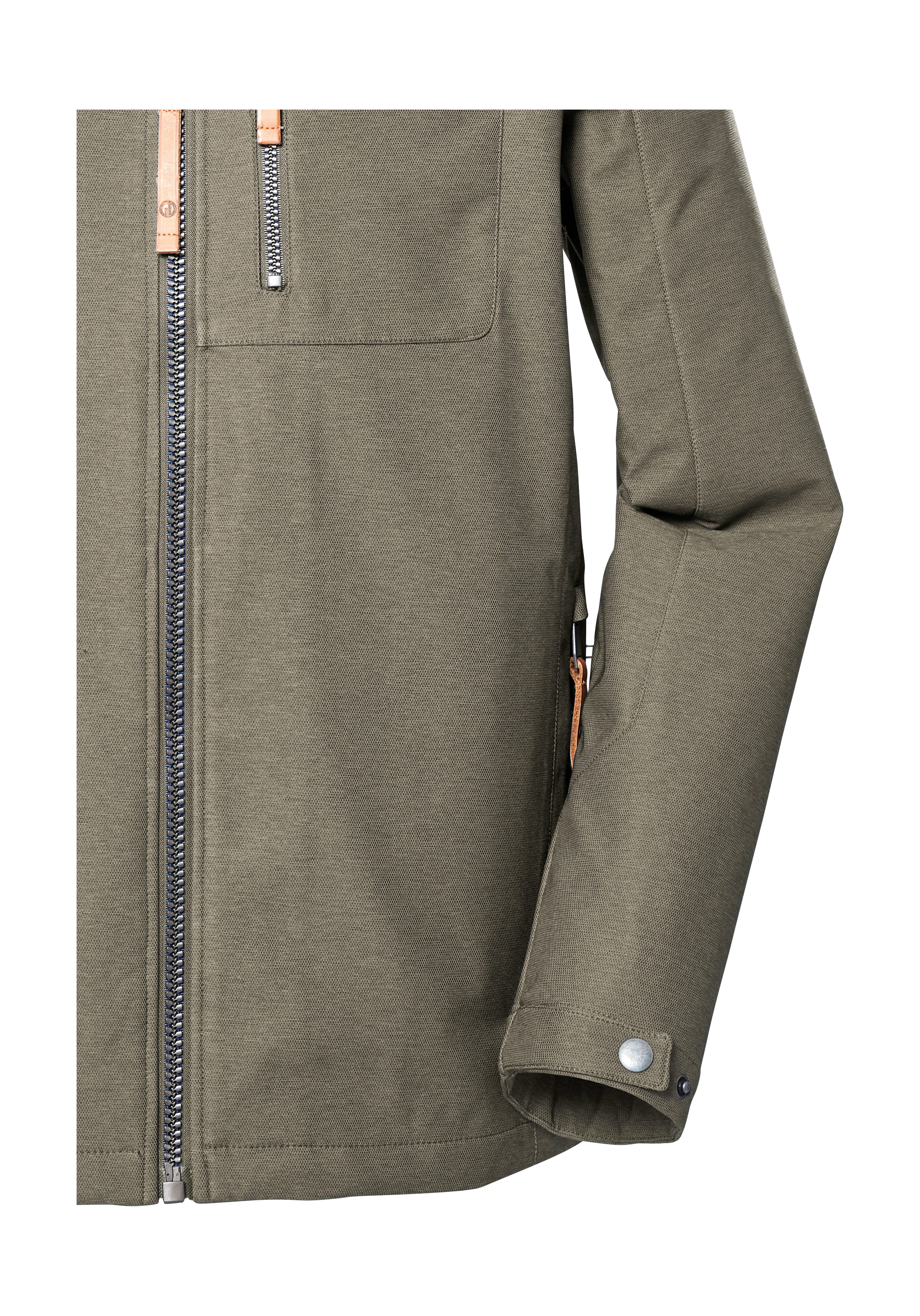 G.I.G.A. DX by killtec Softshell-jack GS 7 MN SFTSHLL JCKT Heren softshelljack: waterafstotend, afneembare capuchon, duurzaam