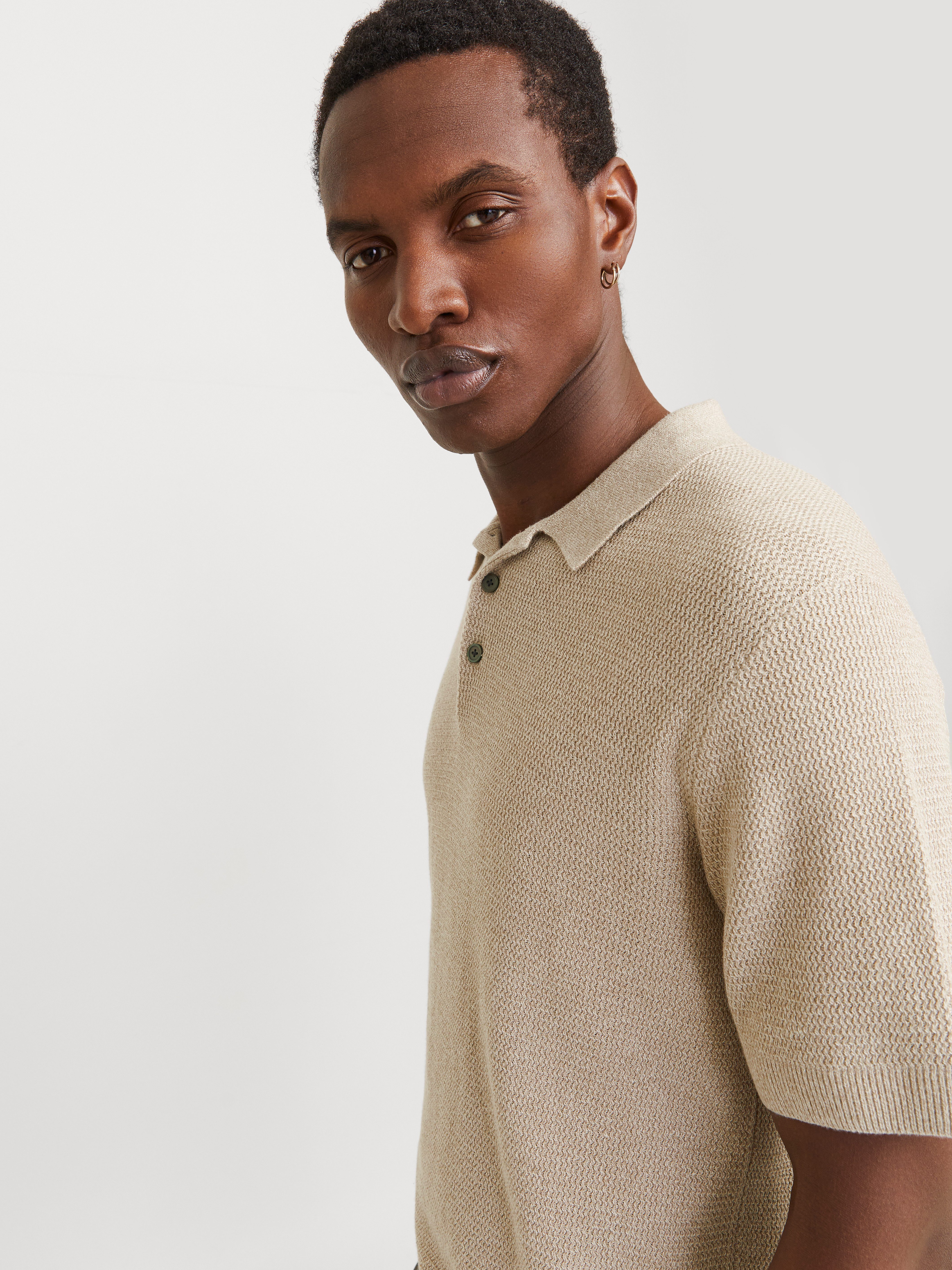 Jack & Jones Trui met polokraag JPRCCCOOPER KNIT POLO SS SN