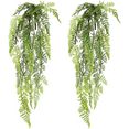 creativ green kunstplant varen-hangplant in een set van 2 (2 stuks) groen