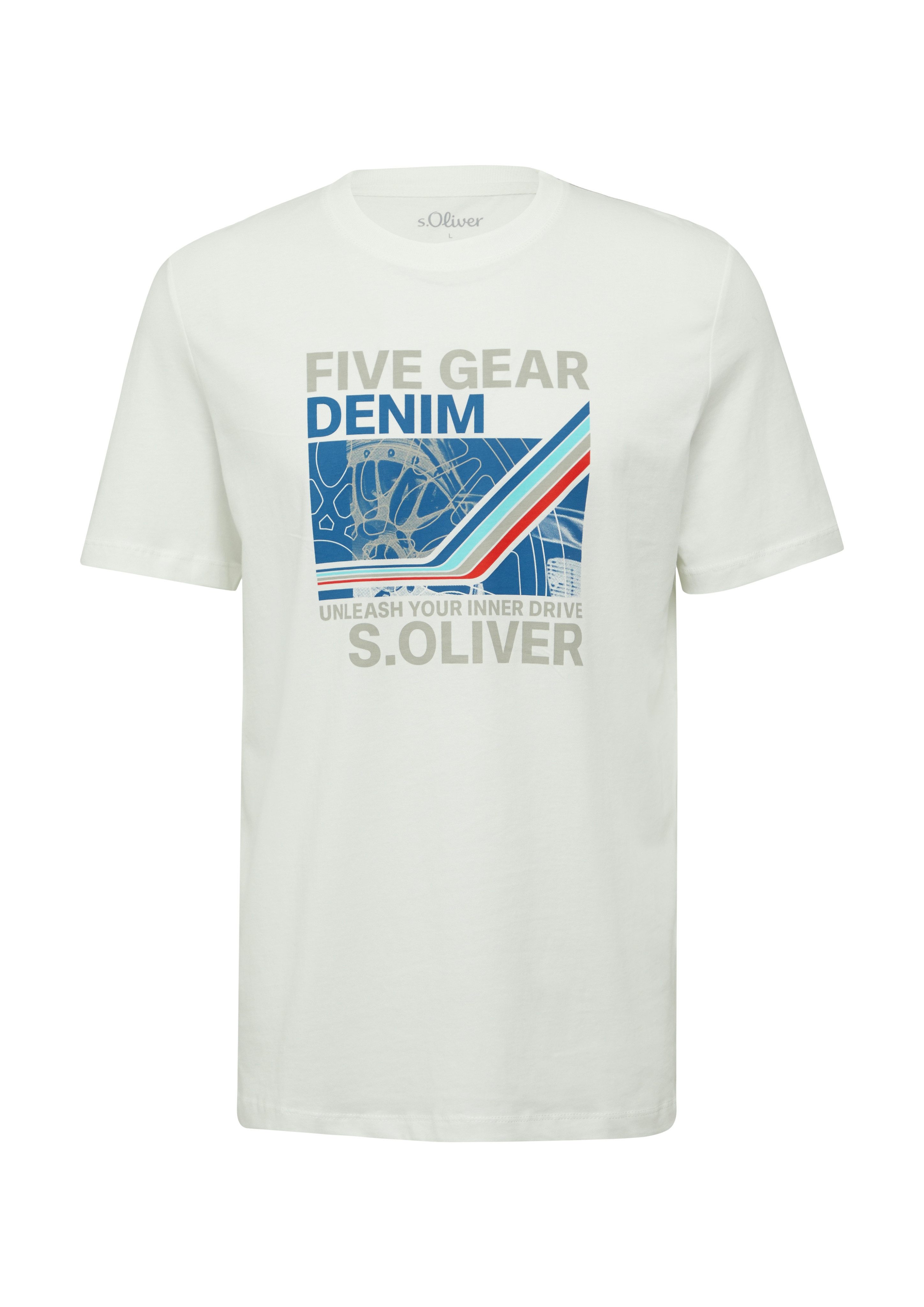 s.Oliver T-shirt met frontprint