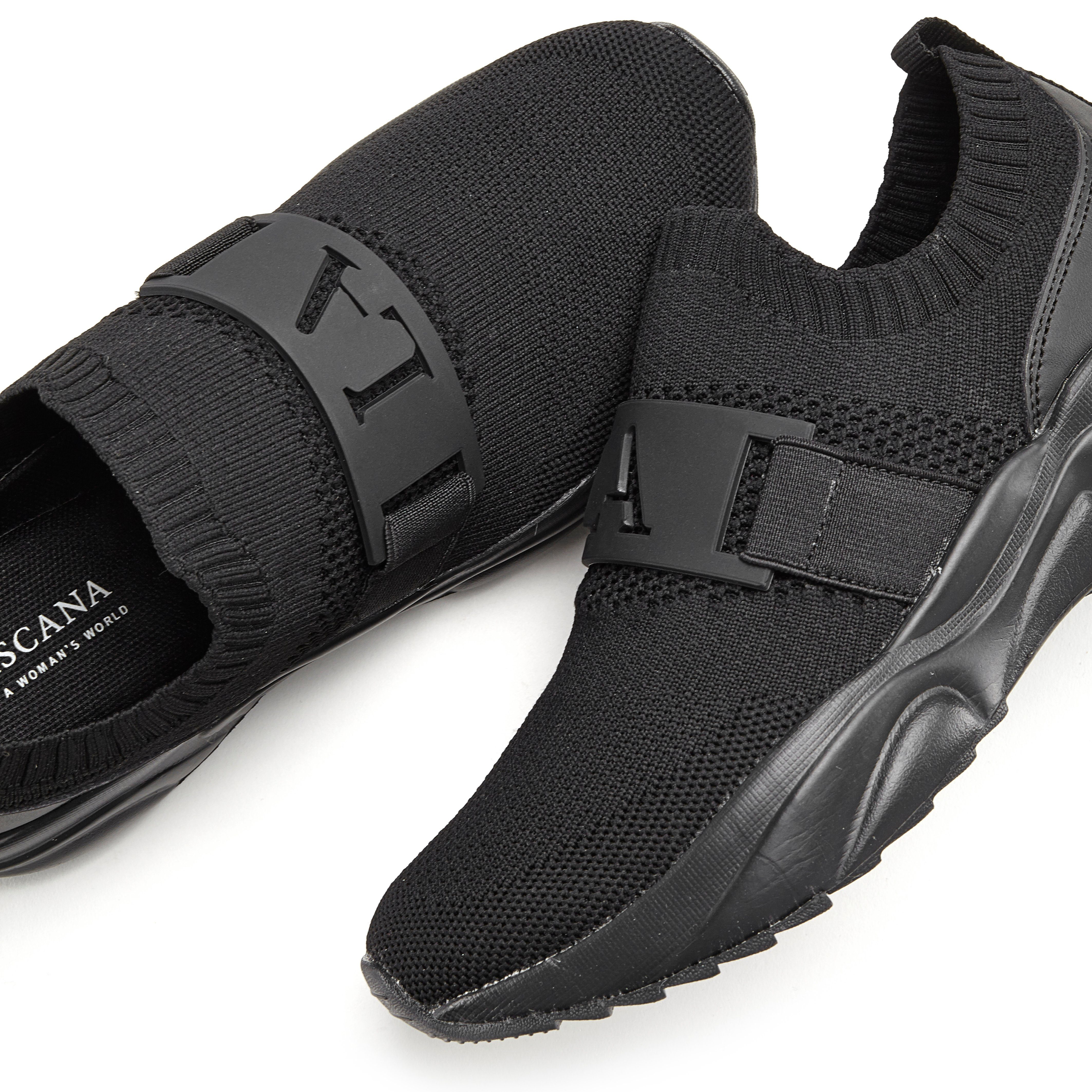 active by Lascana Sneakers Lage schoen, vrijetijdsschoen, slipper, chunky zool VEGAN