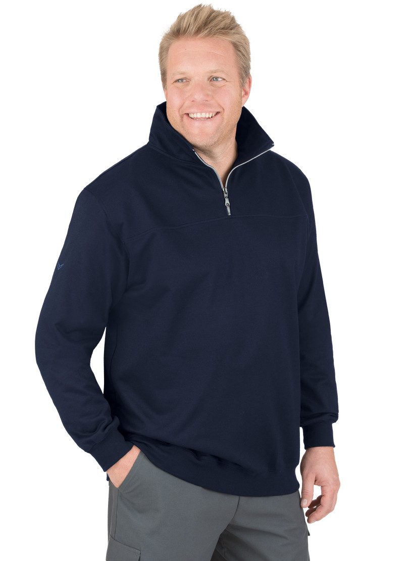 Trigema Sweatshirt TRIGEMA Sweat-Shirt