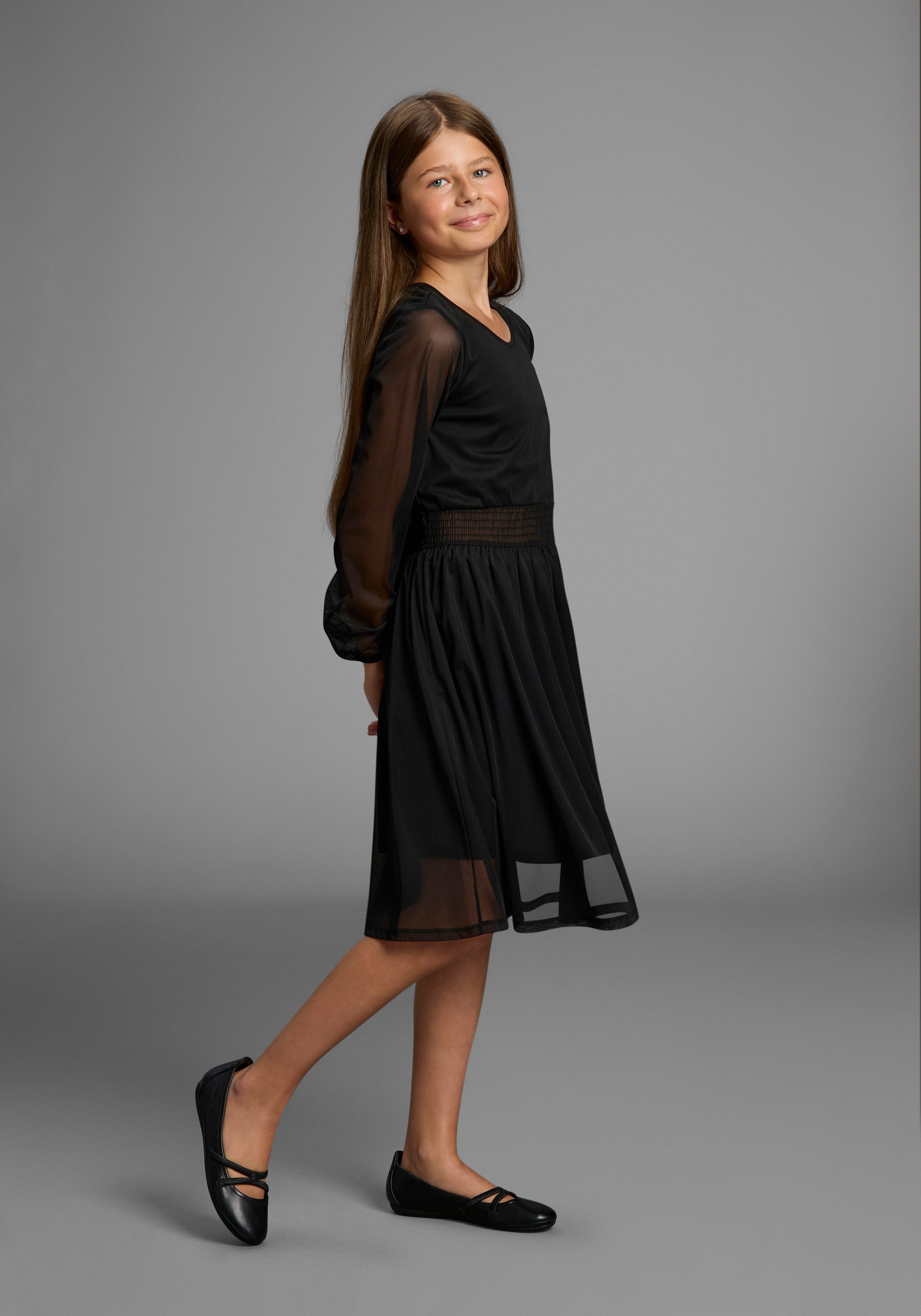 Bruno Banani Jerseyjurk Chiffon jurk