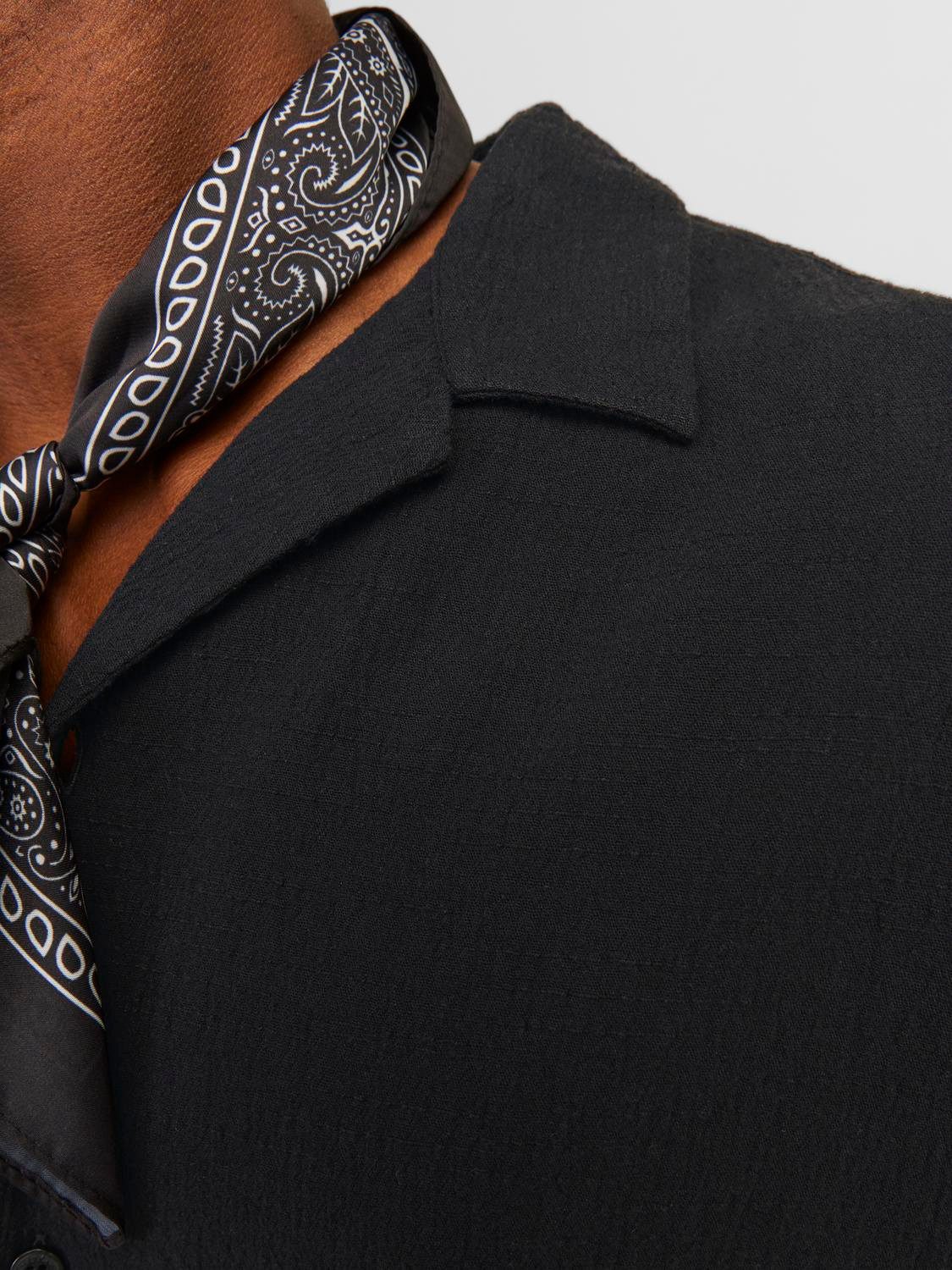 Jack & Jones Overhemd met korte mouwen JORLUKE CRINKLE RESORT SHIRT SS SN