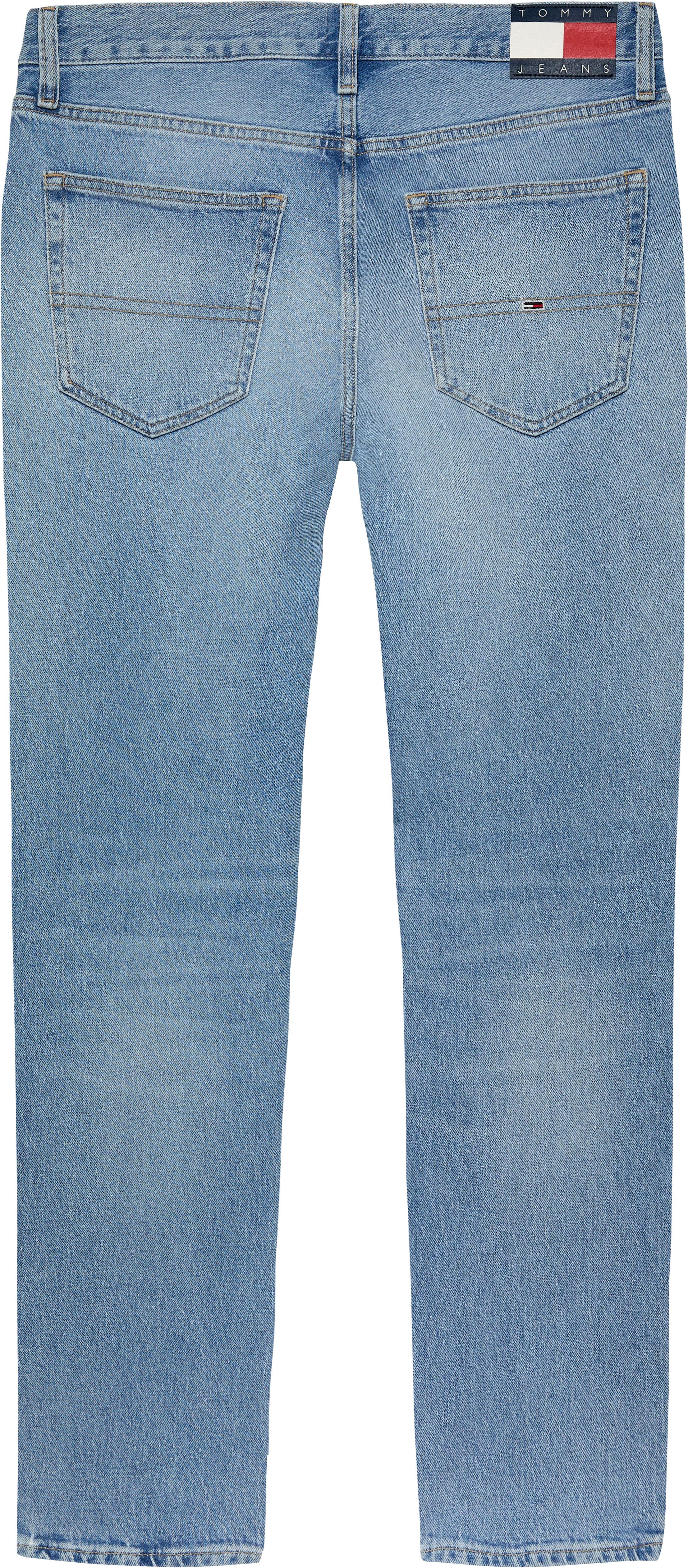TOMMY JEANS Slim fit jeans RYAN SLIM STRAIGHT met gestempeld logo