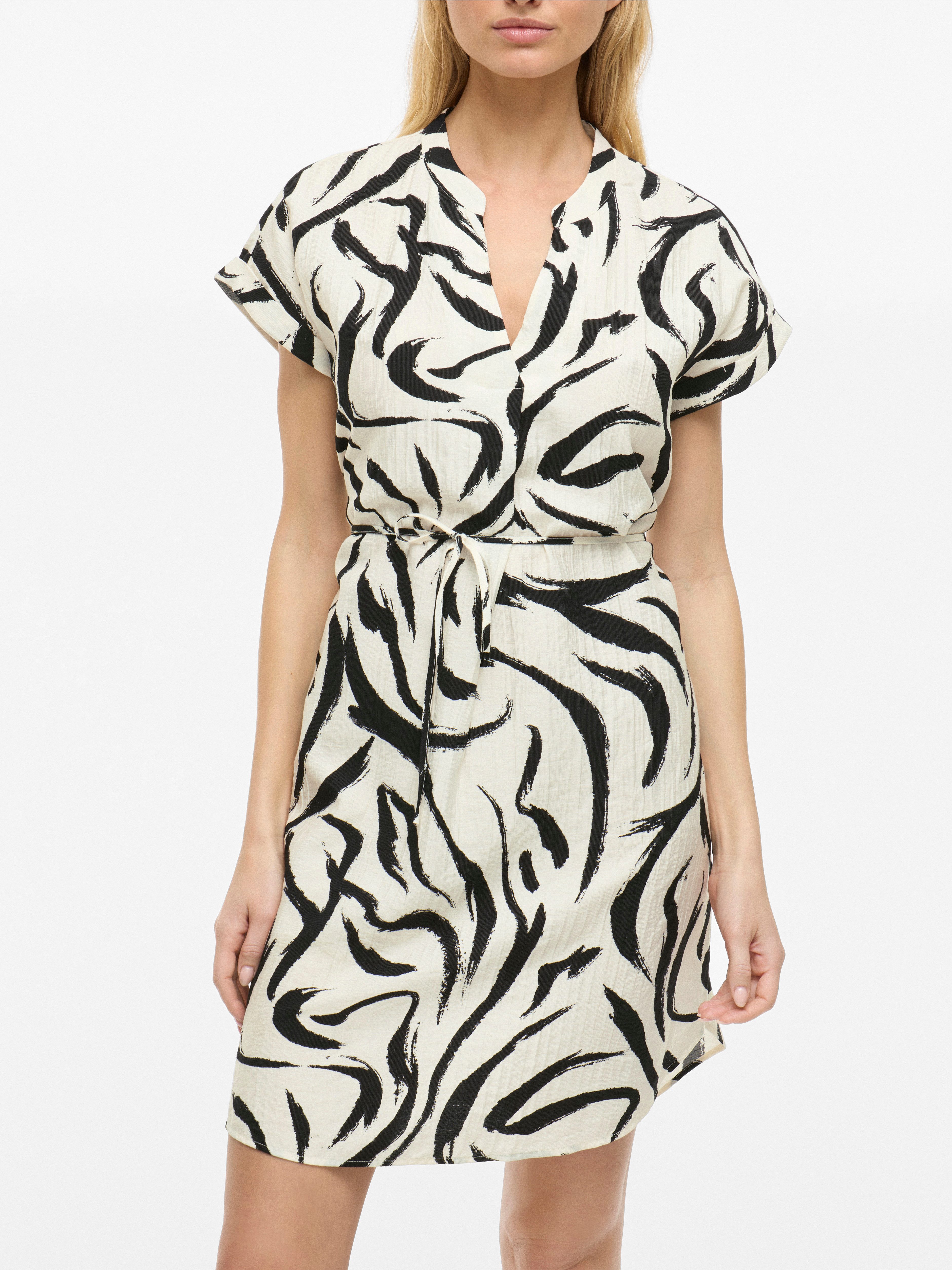 Vila Mini-jurk VICLO S/S SHORT DRESS - NOOS