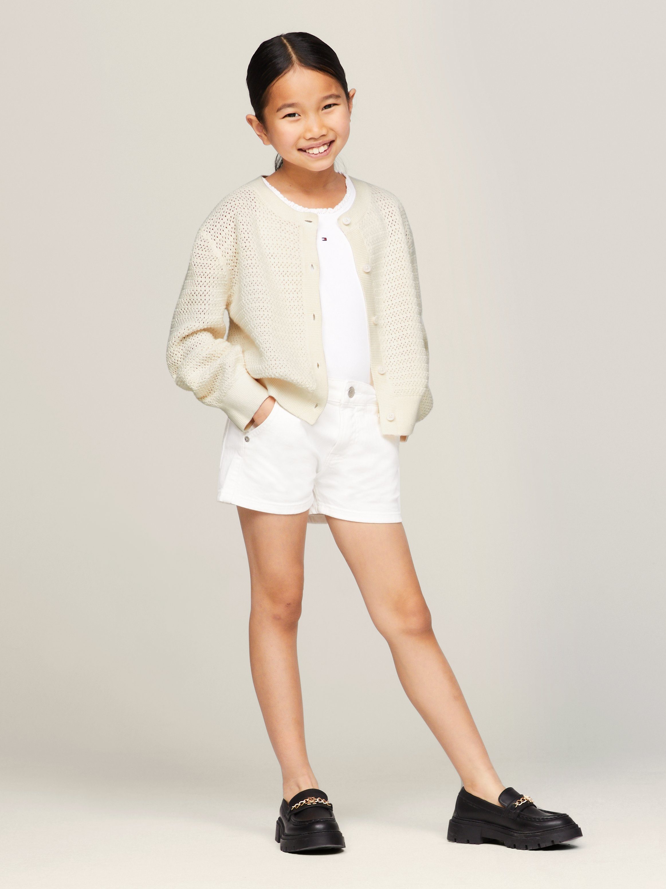 Tommy Hilfiger Vest CROCHET CARDIGAN