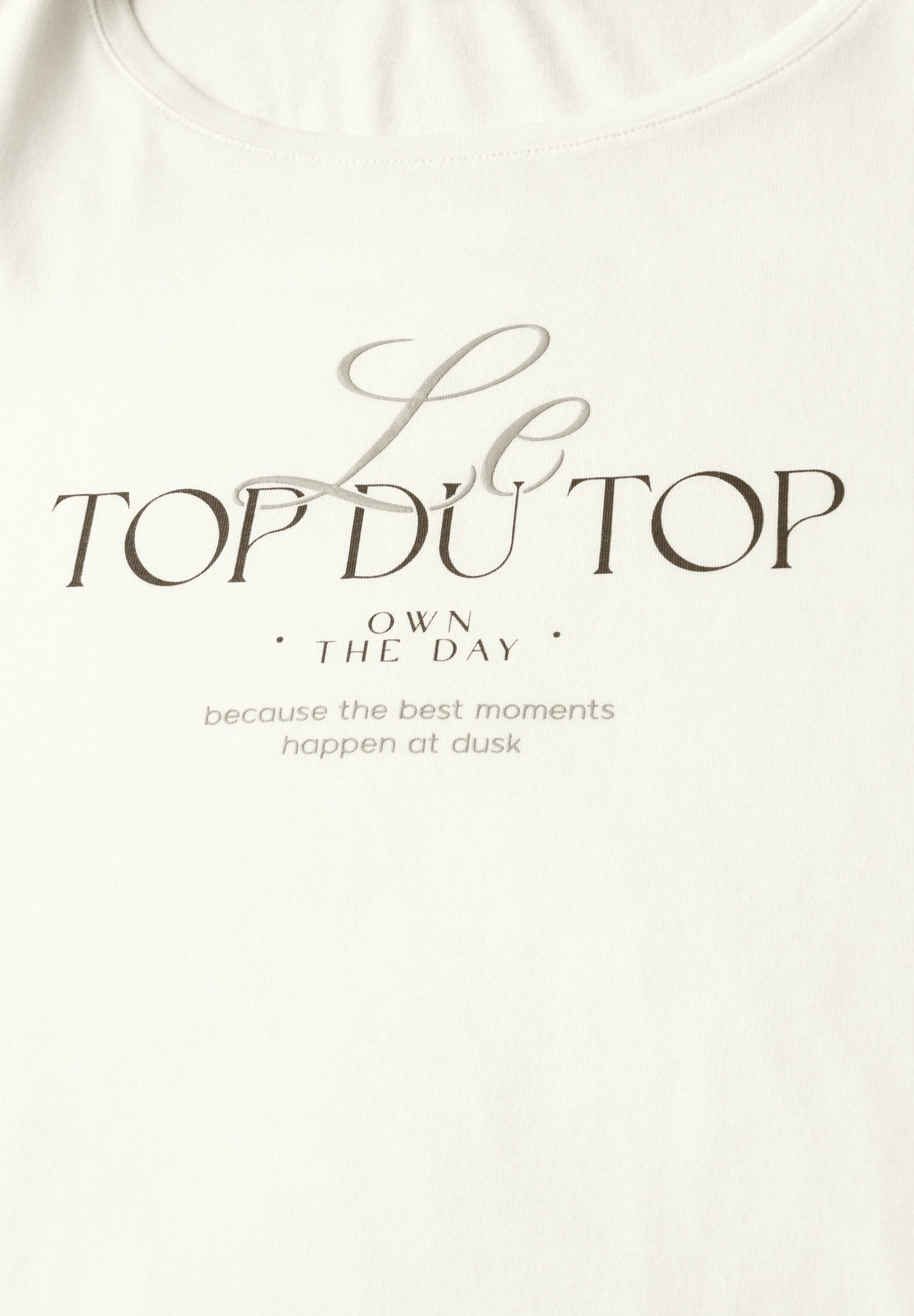 STREET ONE T-shirt met frontprint