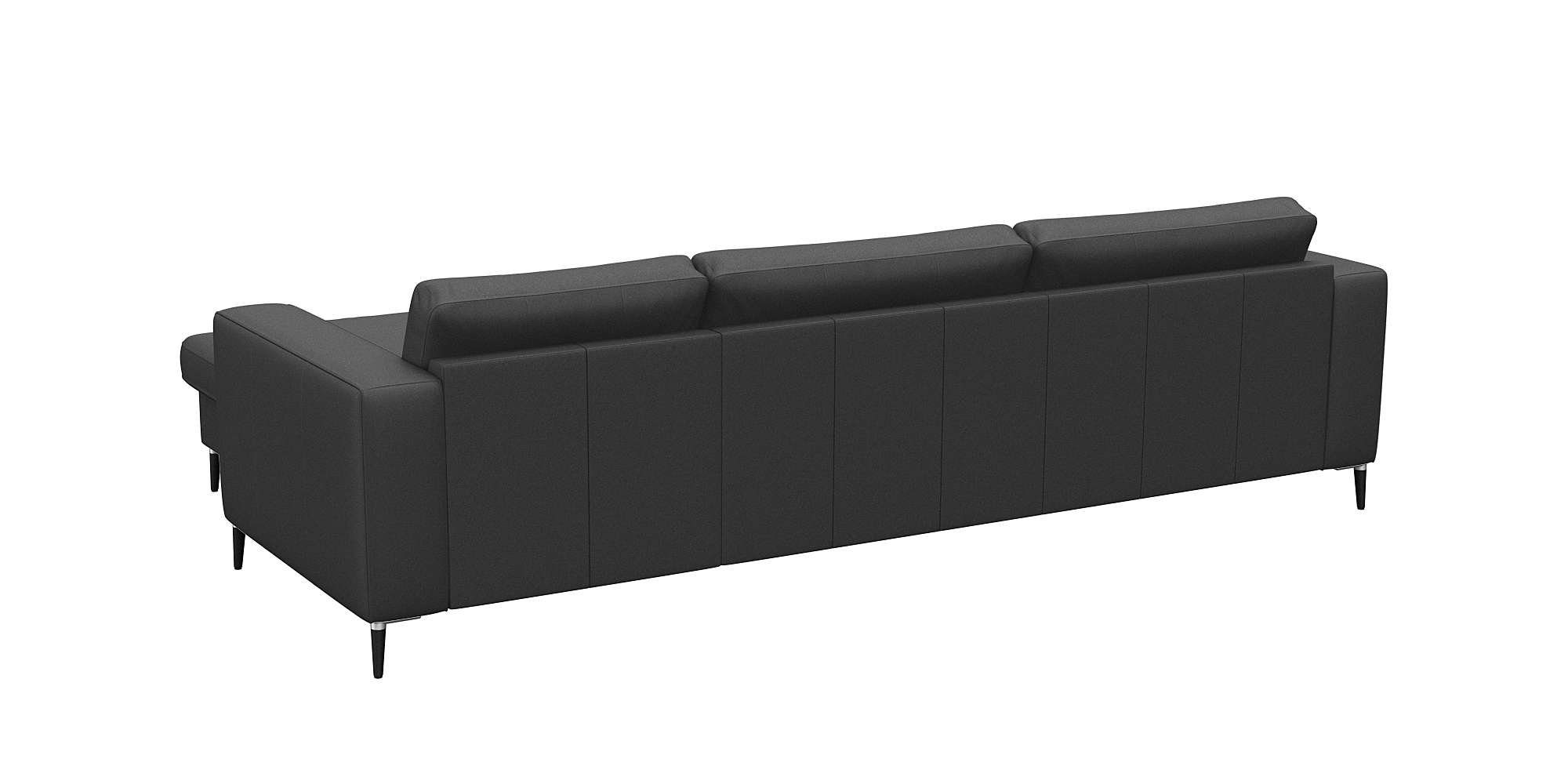 FLEXLUX Hoekbank Fiore, super comfortabel zitcomfort door koudschuim in de zitting, L-vorm