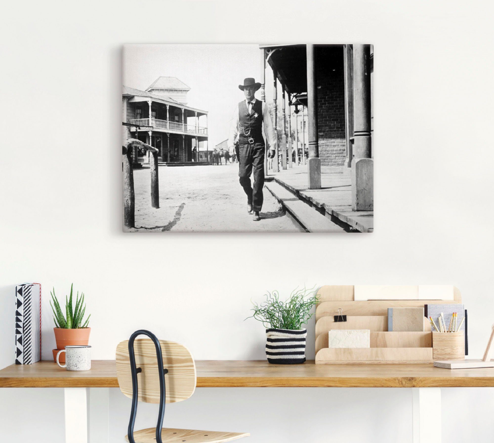 Artland Artprint Twaalf uur ‘s middags 1952 II als artprint op linnen, poster, muursticker in verschillende maten