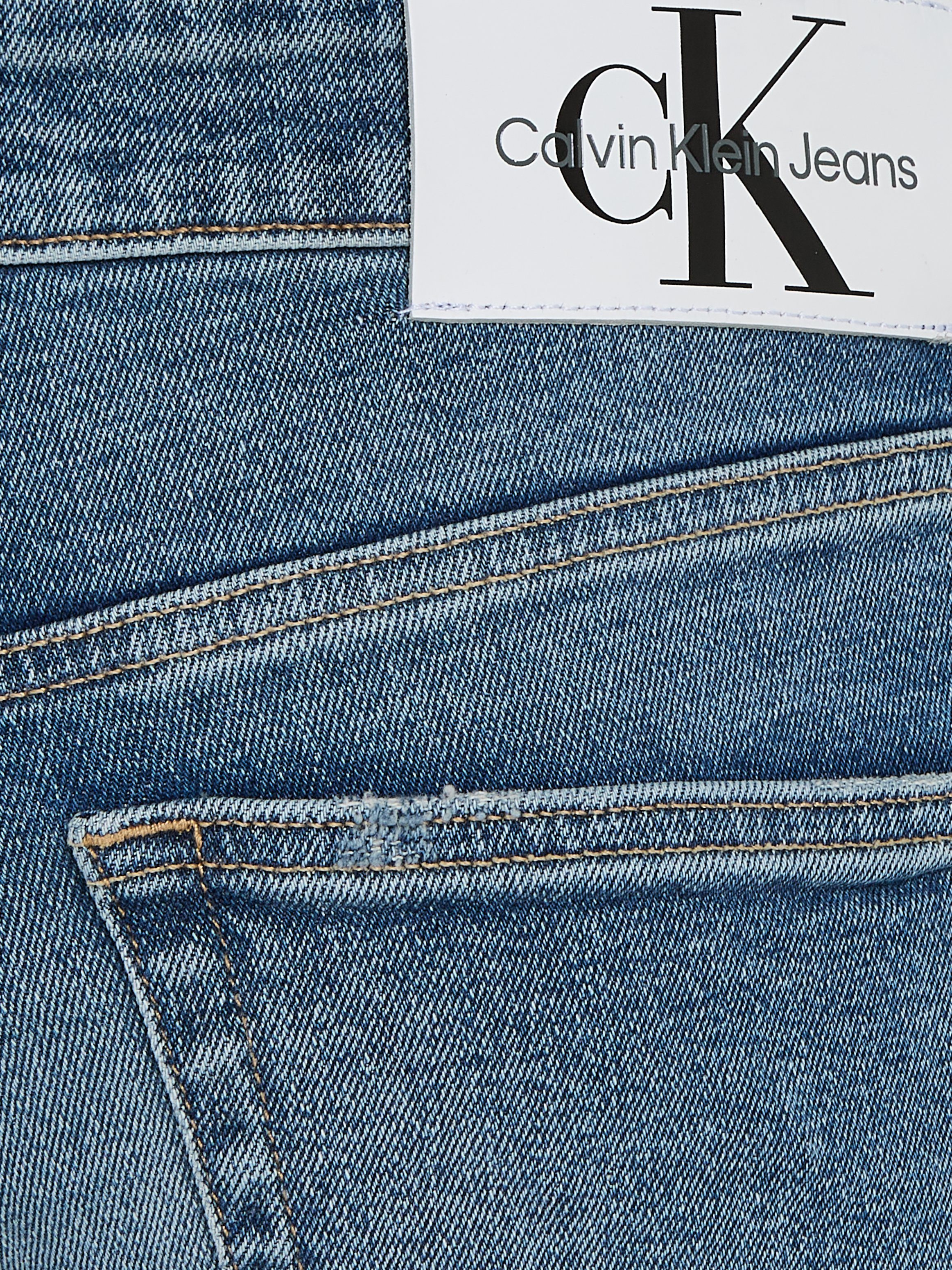 Calvin Klein Slim fit jeans SLIM TAPER in een klassiek 5-pocketsmodel