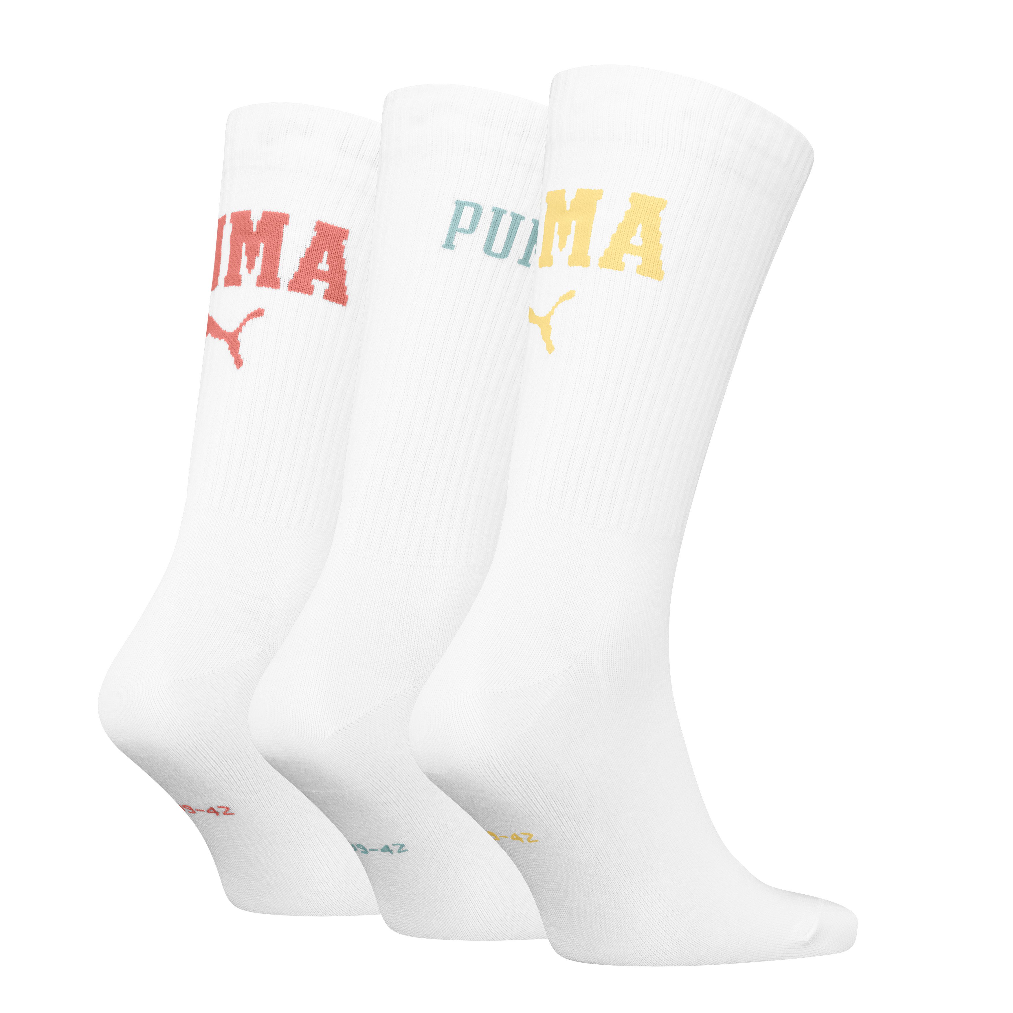 PUMA Sokken met versterkte tenen en hielen (3 paar, Set van 3)