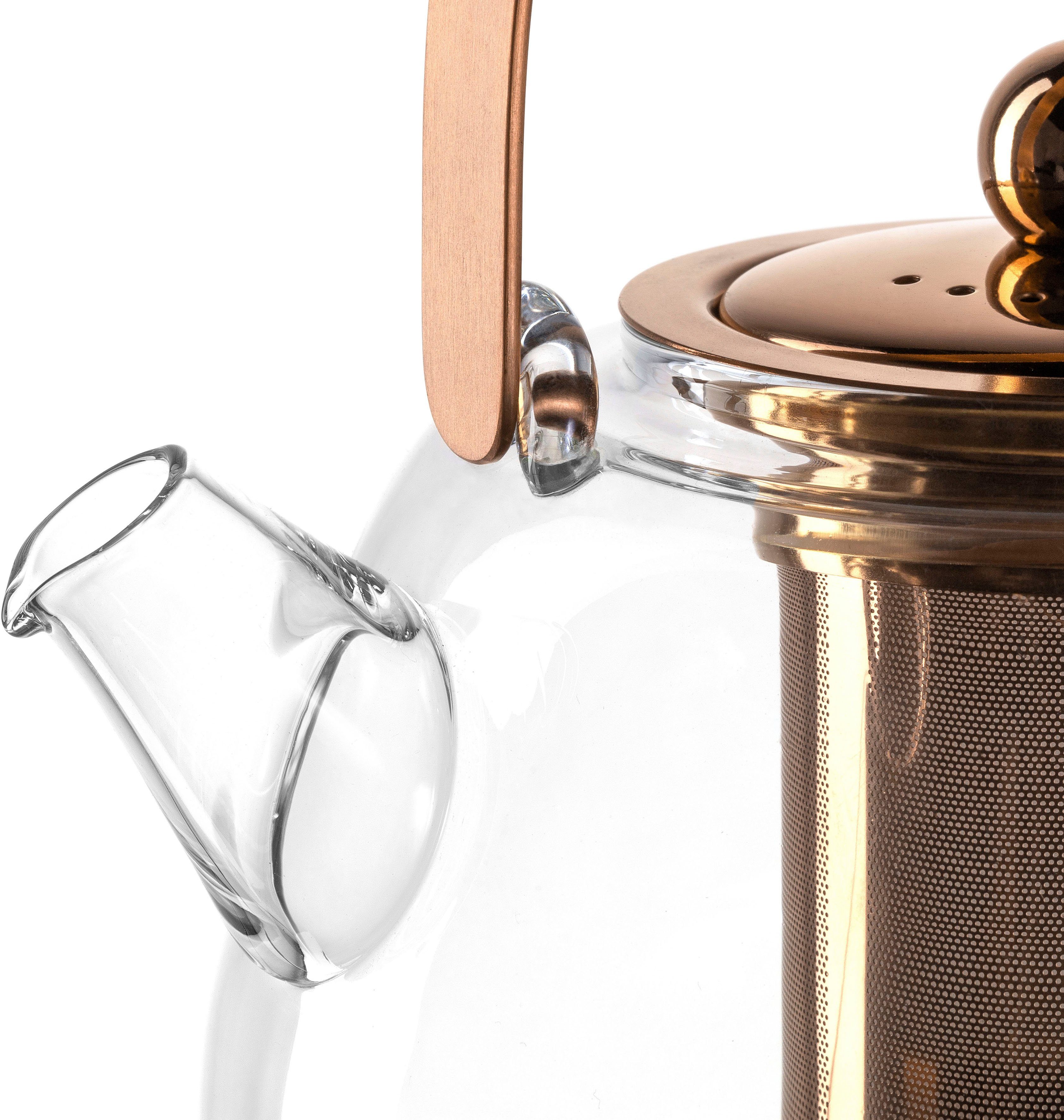 LEONARDO Theepot TÈ PER TE met metalen handvat, 1200 ml