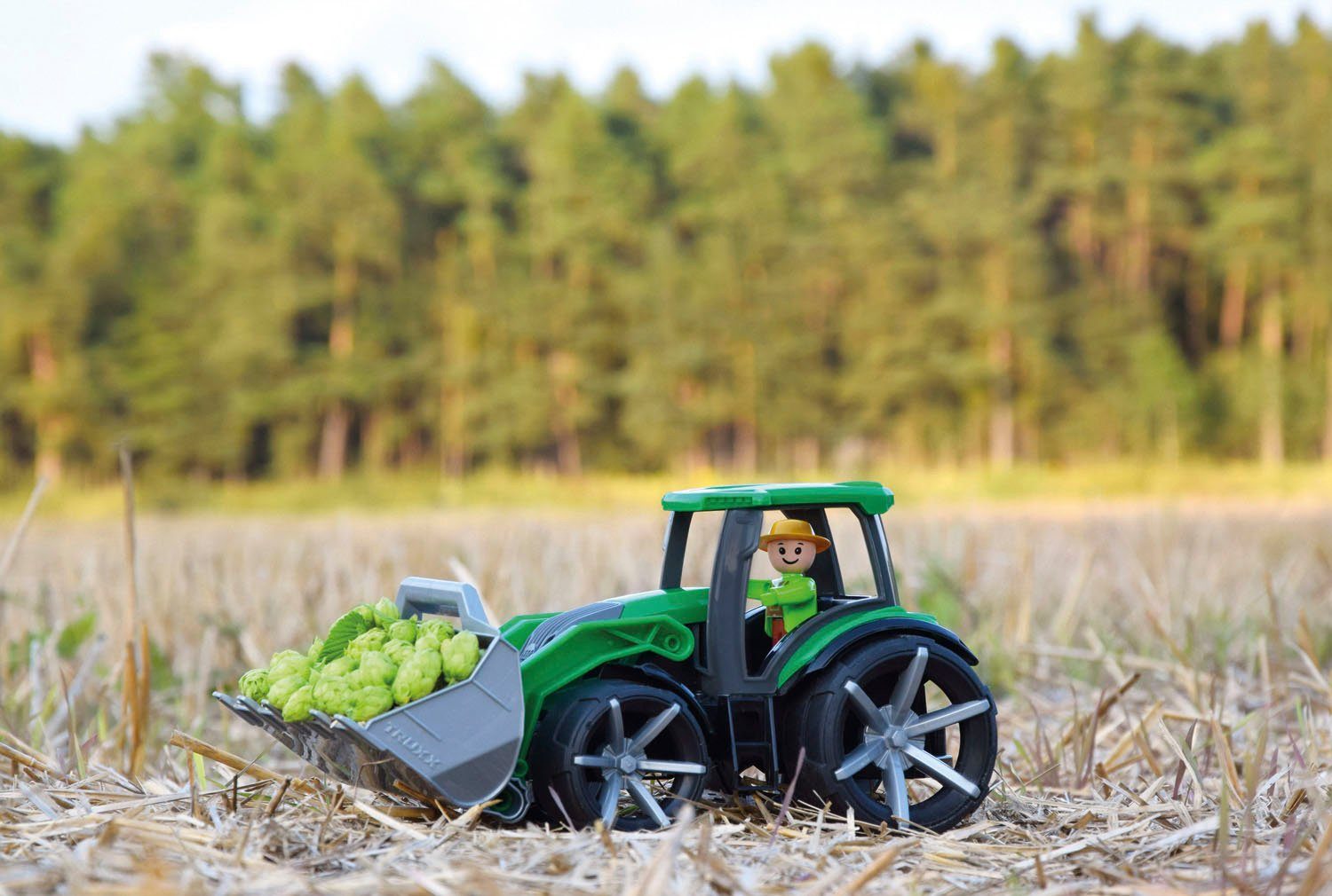 Lena® Speelgoed-tractor TRUXX², groen inclusief speelfiguur, made in europe