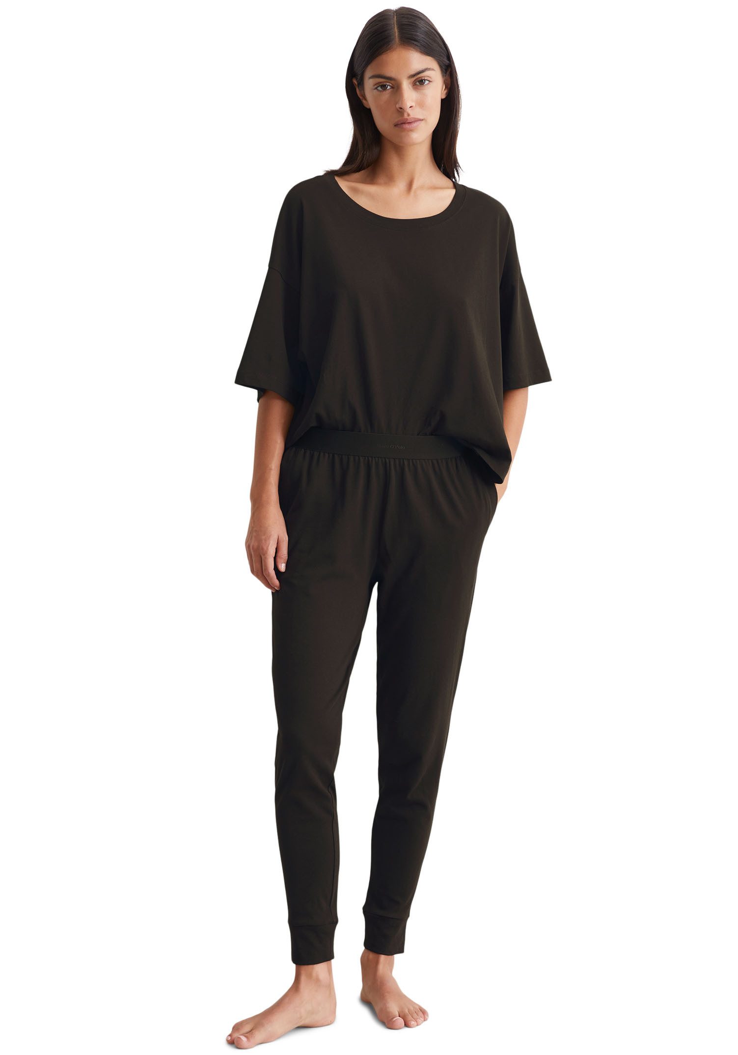 Marc O'Polo Loungebroek Mix & Match Cotton-Woven met klassieke regular fit
