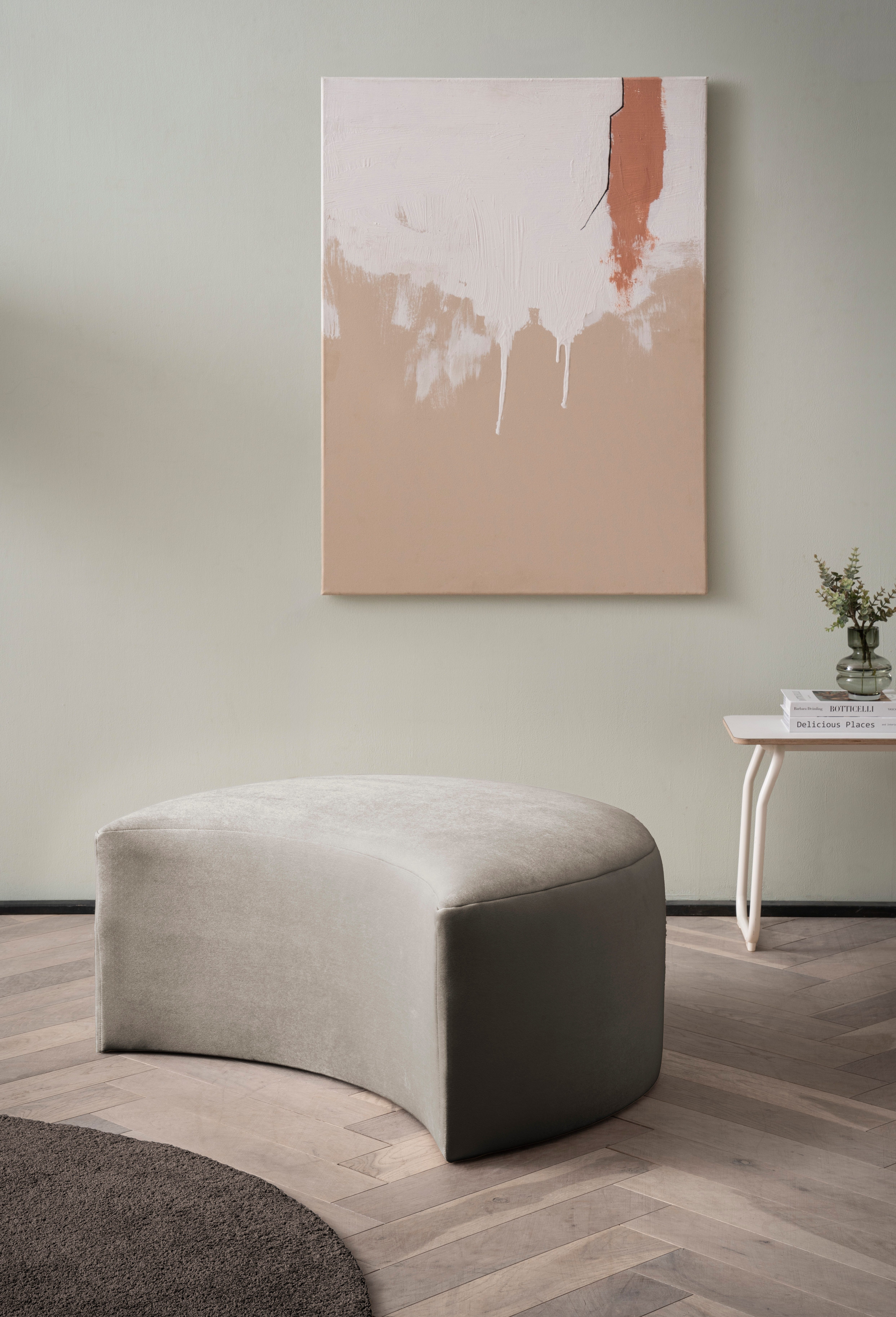 LeGer Home by Lena Gercke Hocker Isalie, in moderne kleuren en verschillende stoffen