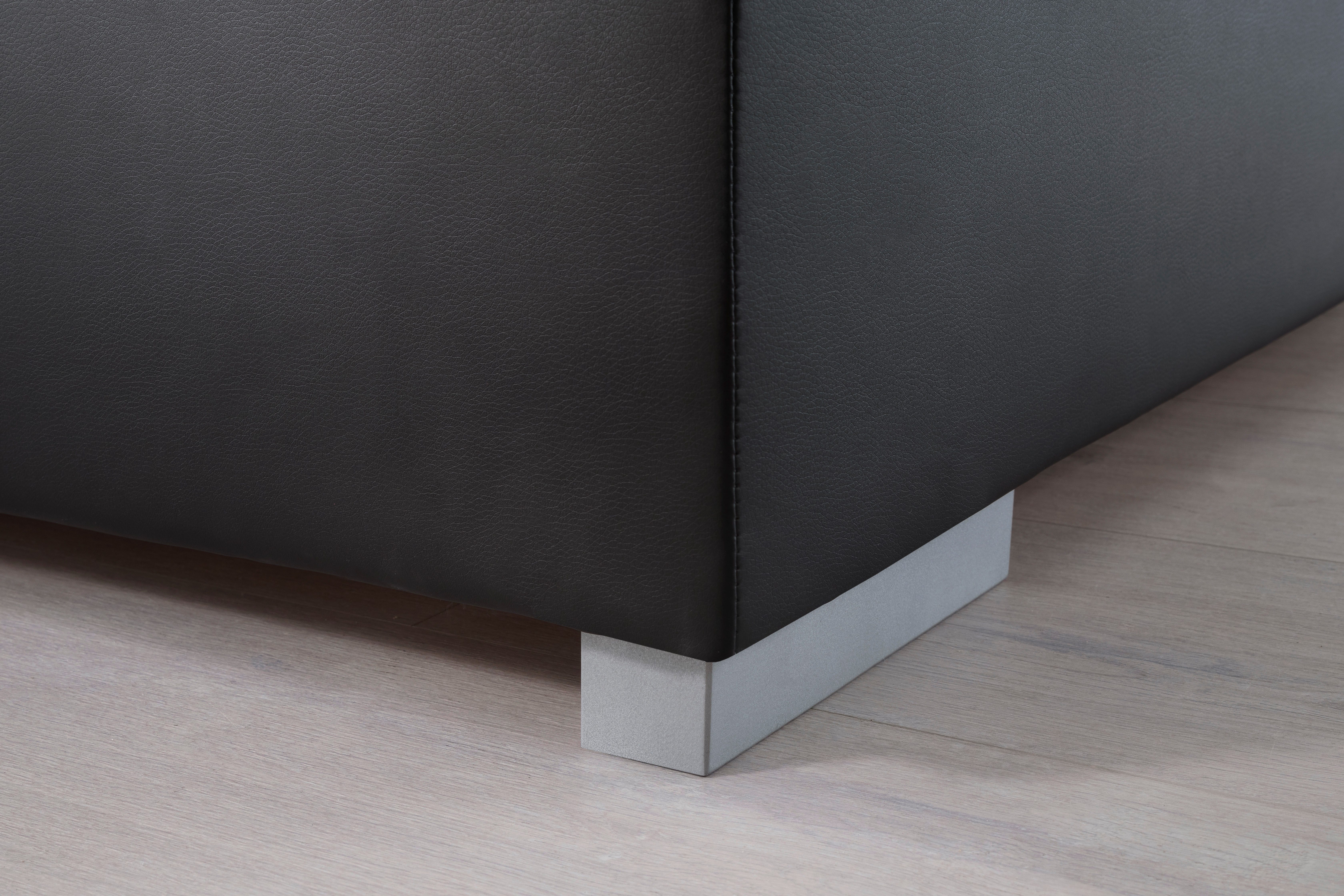 meise.möbel Boxspring Las Vegas 2 inclusief ledverlichting in het hoofdbord, met bedkist en topmatras