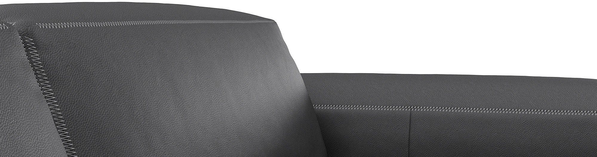 FLEXLUX Hoekbank Lucera, super comfortabel door hoogwaardige zitconstructie met koudschuim