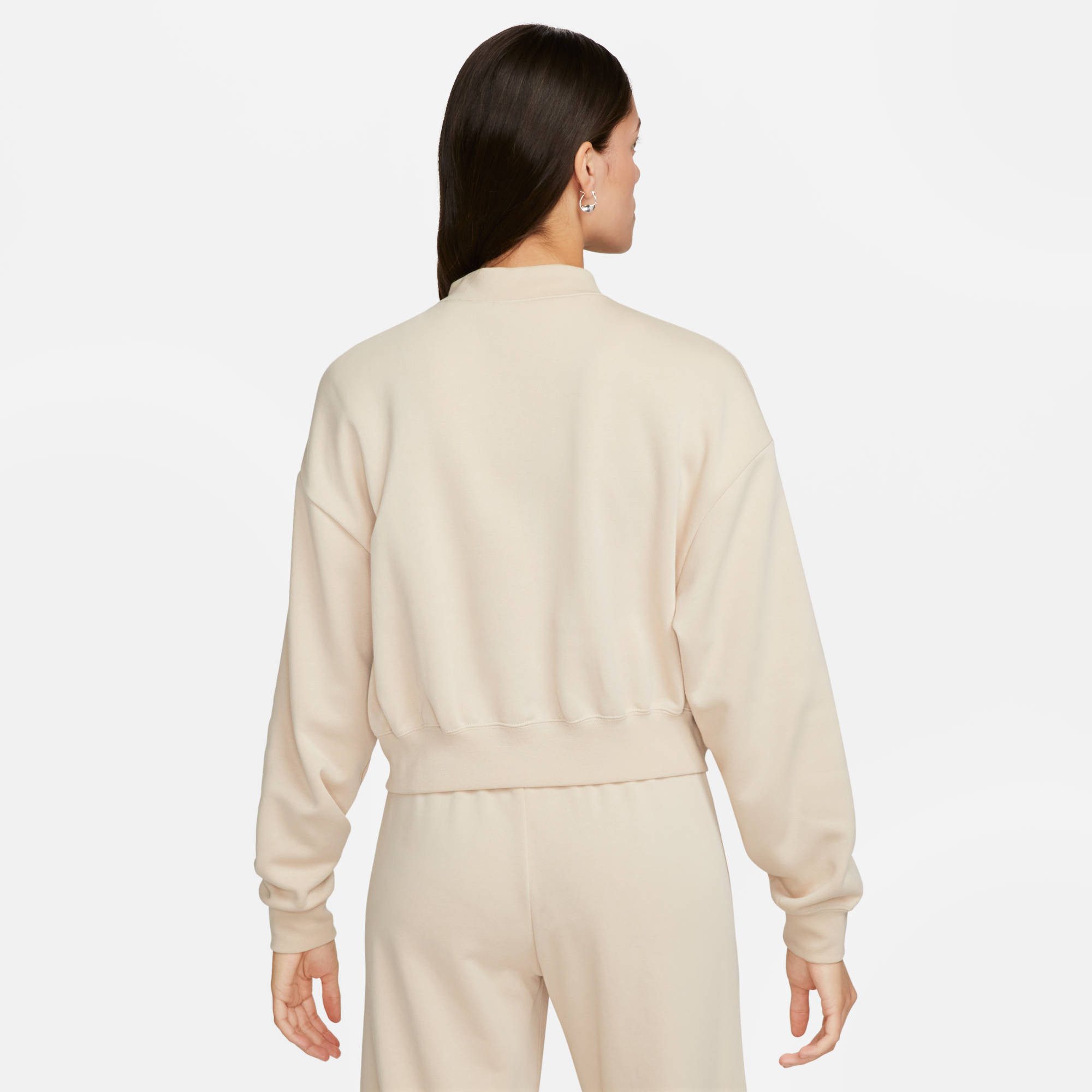 Nike Sportswear Sweatvest CLUB FLEECE WOMEN'S OVERSIZED CROPPED FULL-ZIP JACKET