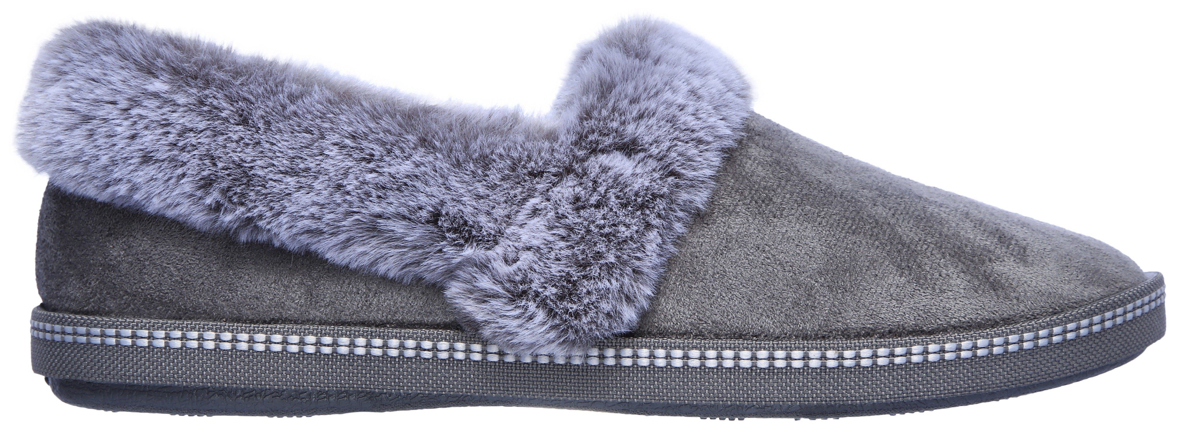 Skechers Pantoffels COZY CAMPFIRE TEAM TOAST Huisschoen met memory foam-inrichting