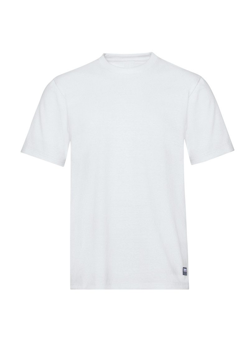 Trigema T-shirt TRIGEMA heavy T-shirt van 100% gerecycled katoen (1-delig)