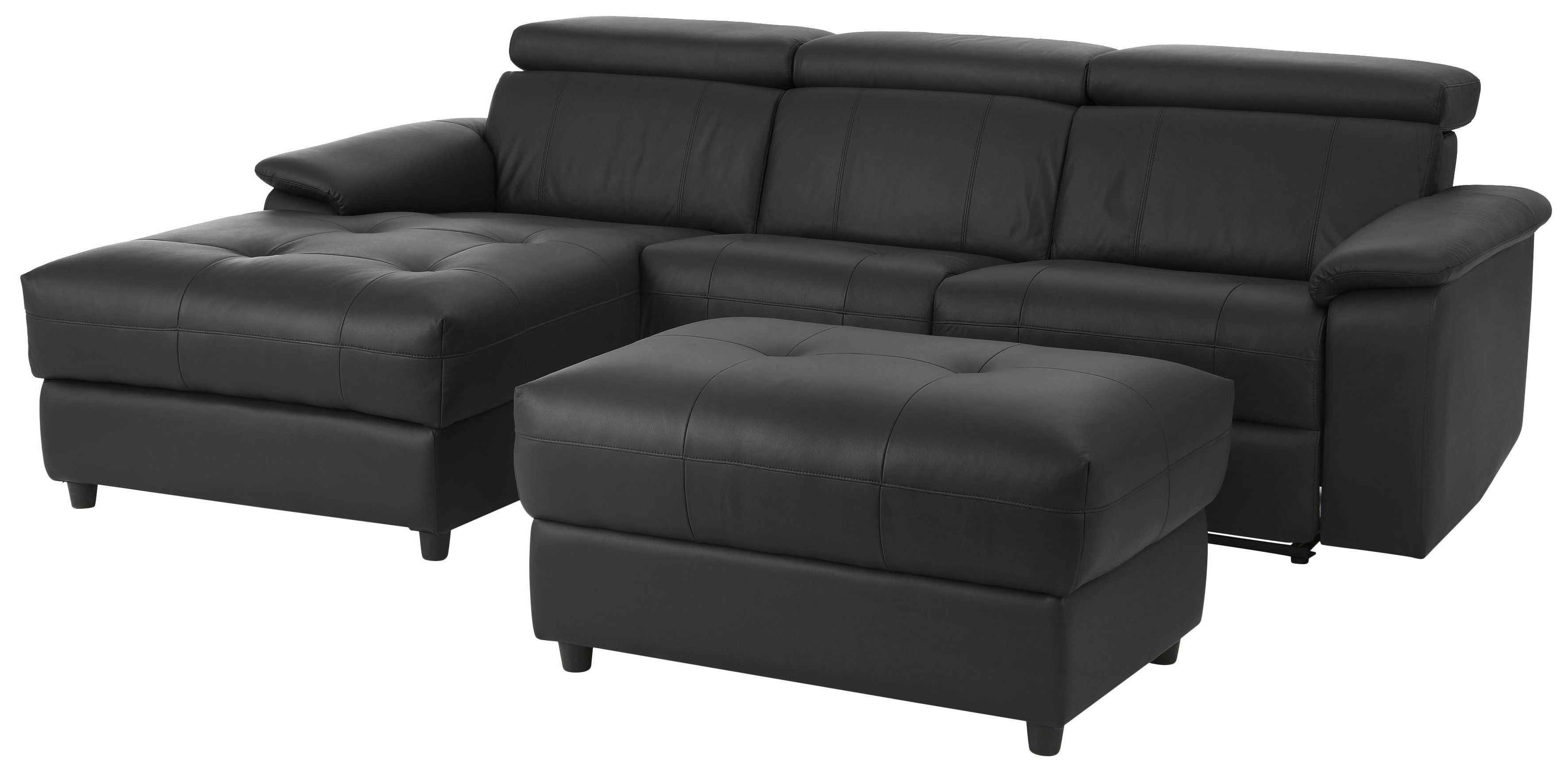 Home affaire Hoekbank Binado, L-vorm, met handmatige of elektrische relaxfunctie met usb-aansluiting
