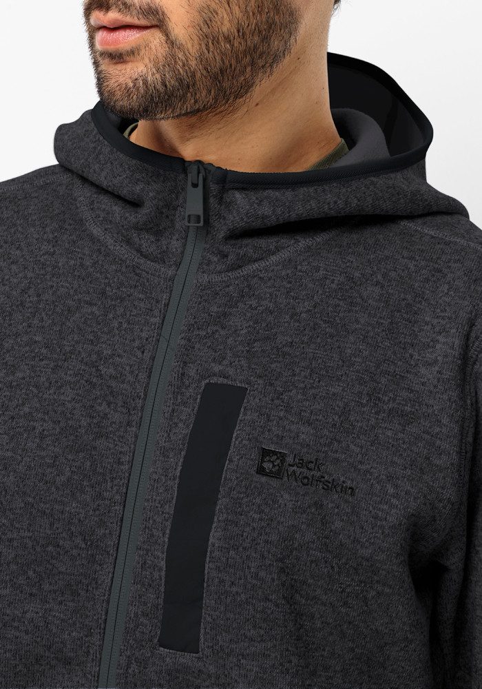 Jack Wolfskin Fleecejack TANNENSPUR HOODED JKT M