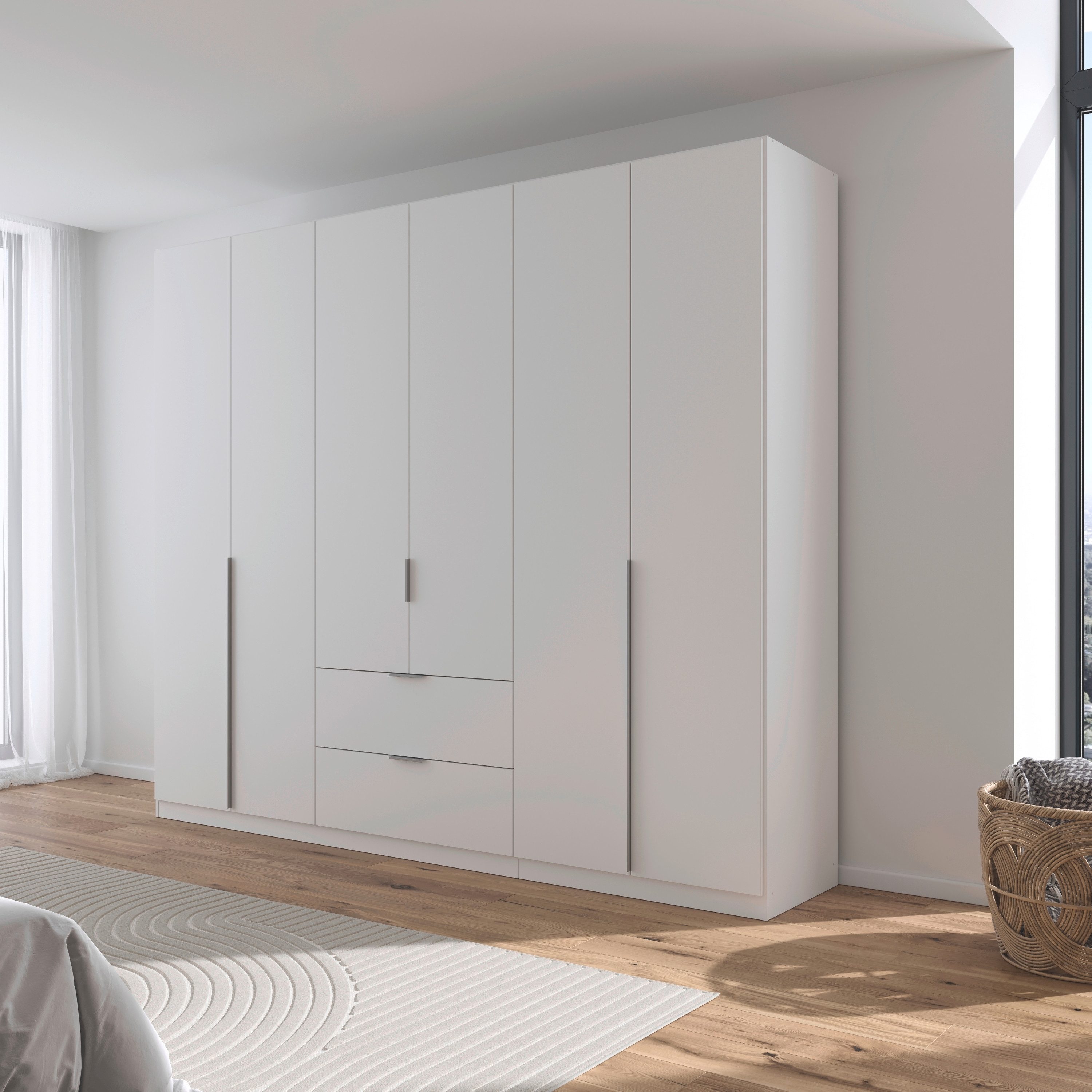 rauch Draaideurkast Kledingkast kast garderobe AGORDO met decor- of hoogglansfront