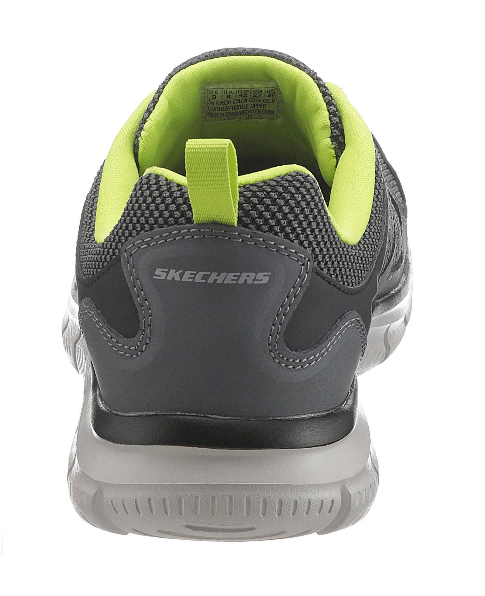 Skechers Sneakers TRACK met zijlogo, vrijetijdsschoen, lage schoen, veterschoen