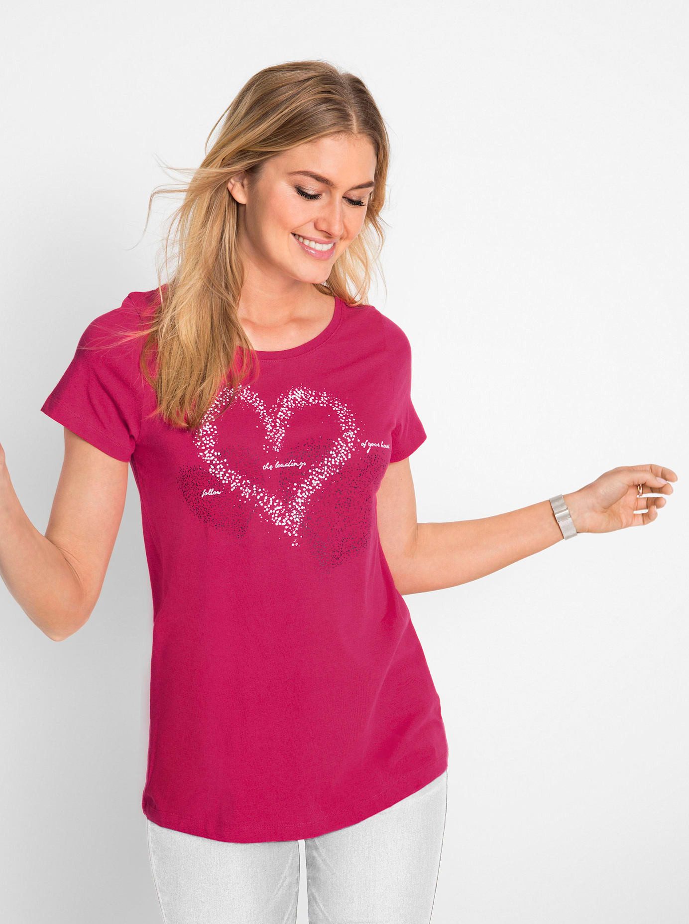 OTTO Shirt met korte mouwen Katoenen shirt (1-delig)
