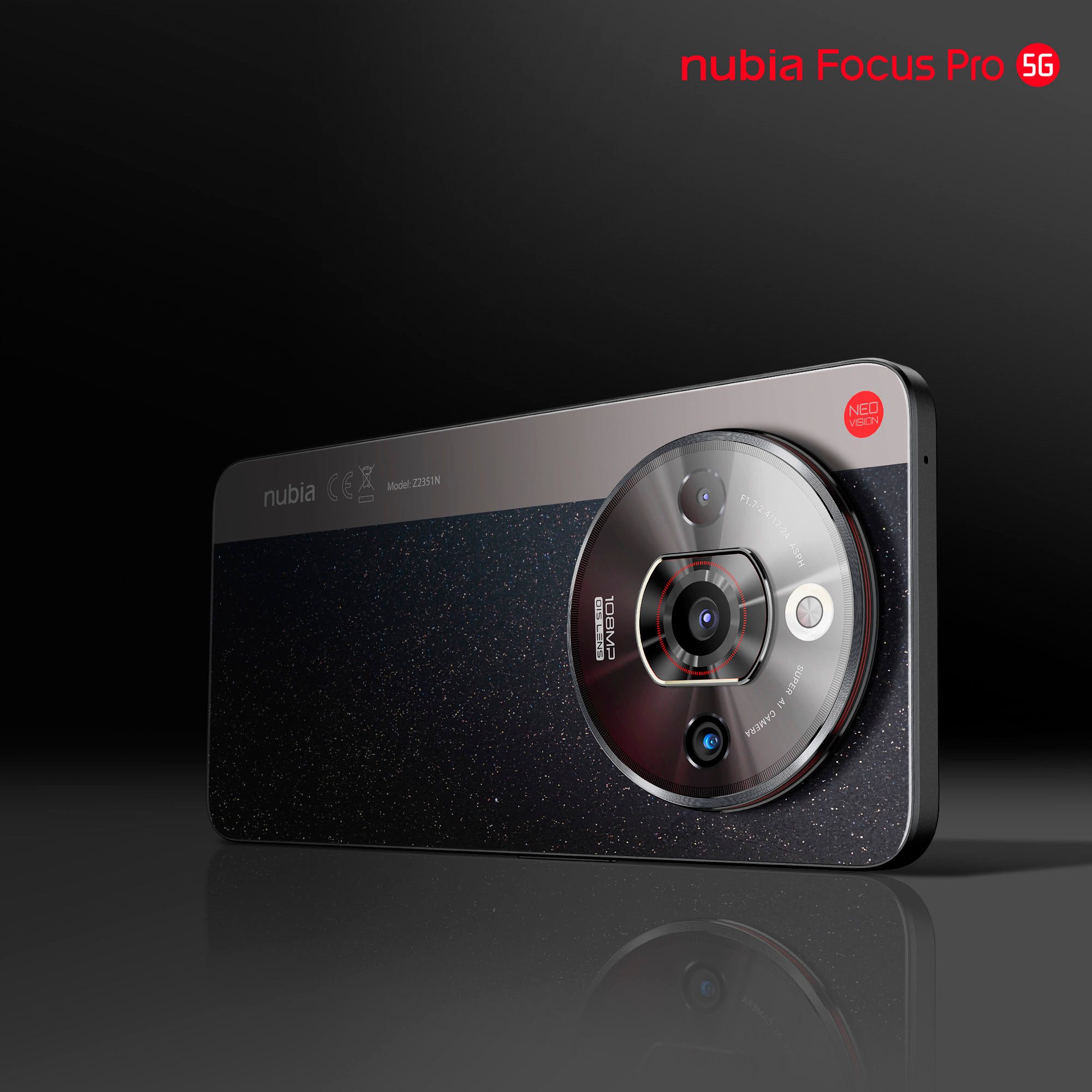 Nubia Smartphone Focus Pro 5G, 256 GB