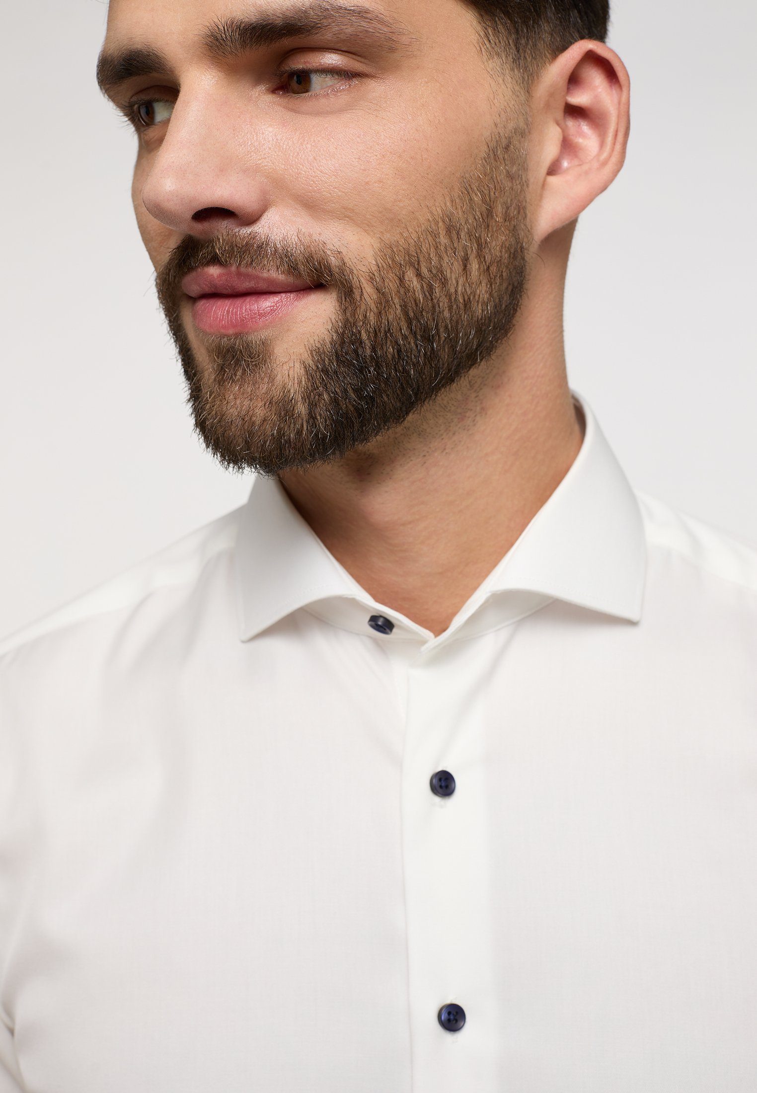 Eterna Overhemd met lange mouwen Slim fit