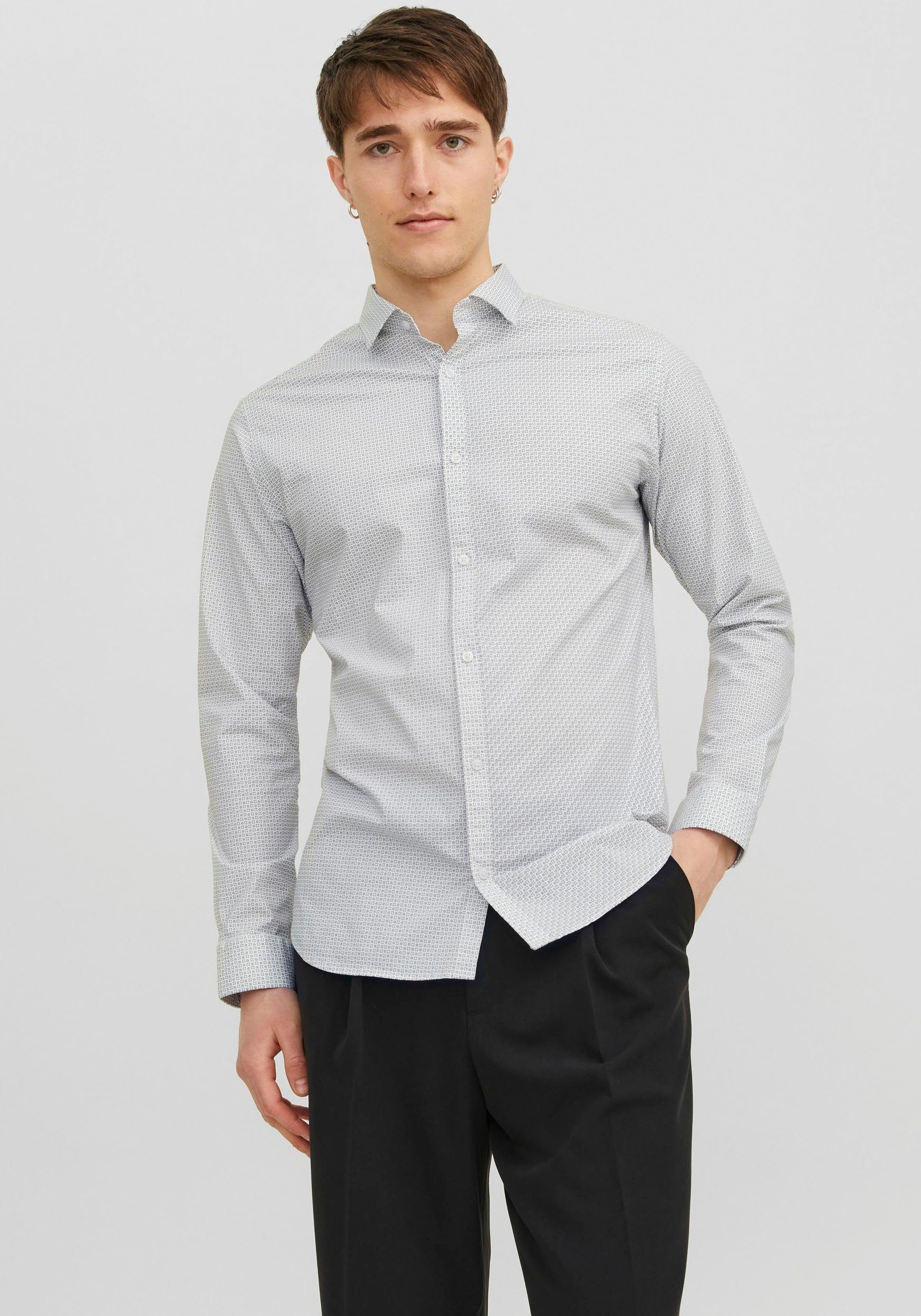 Jack & Jones Overhemd met lange mouwen JPRBLABLACKPOOL STRETCH SHIRT LS AW23 SN