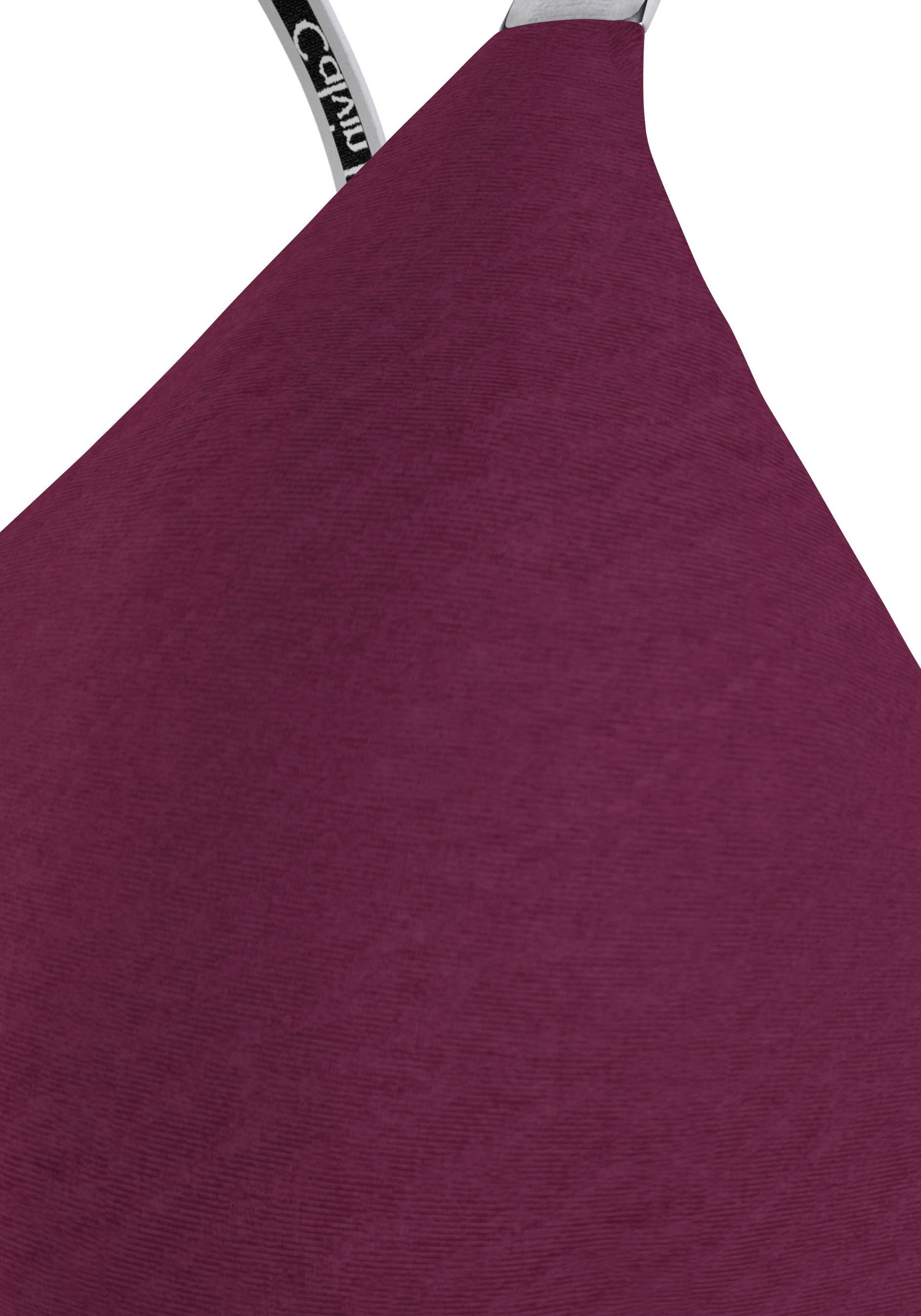 Calvin Klein Bralette met een logo-opschrift