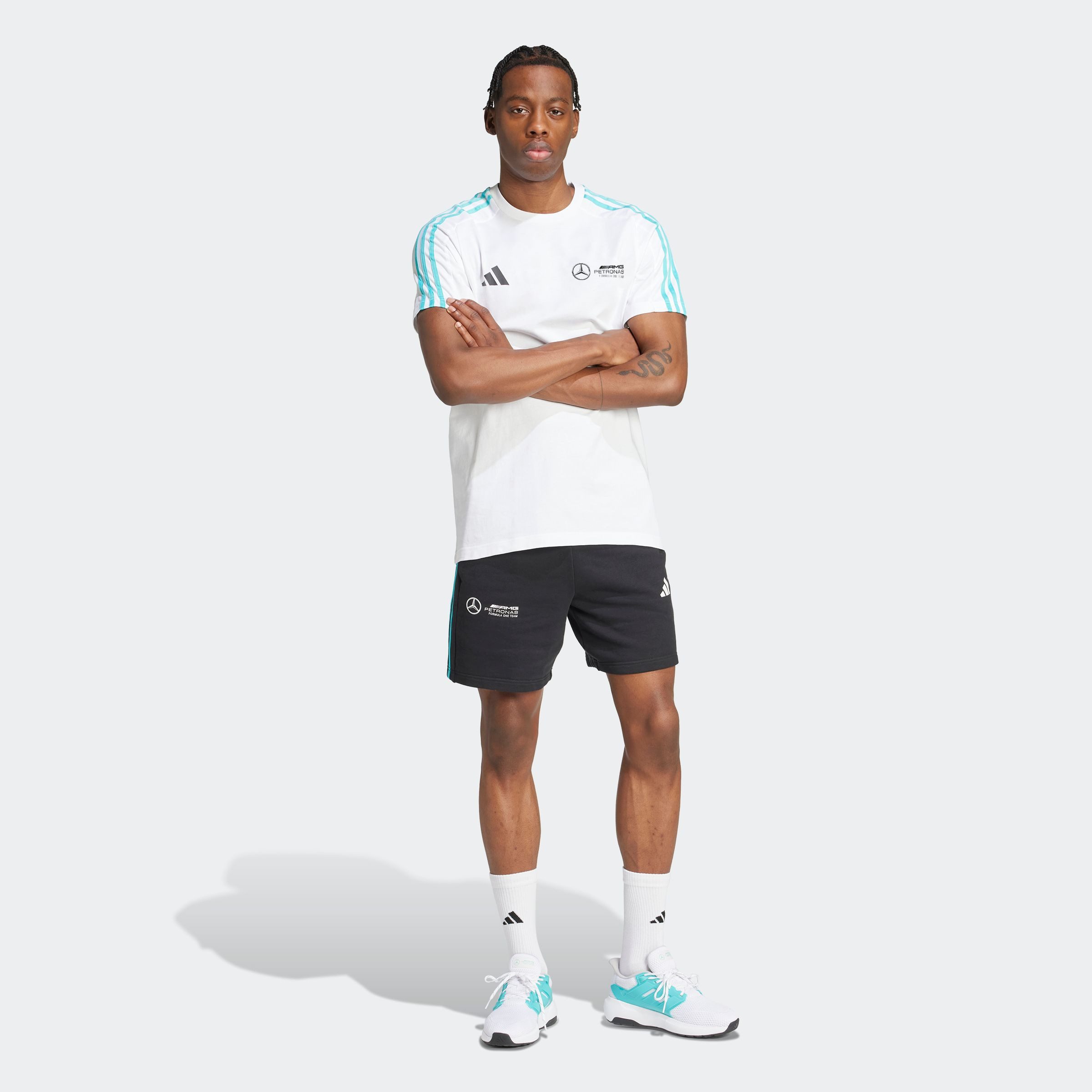 adidas Performance T-shirt MER DNA TEE M Mercedes AMG mannen motorsport