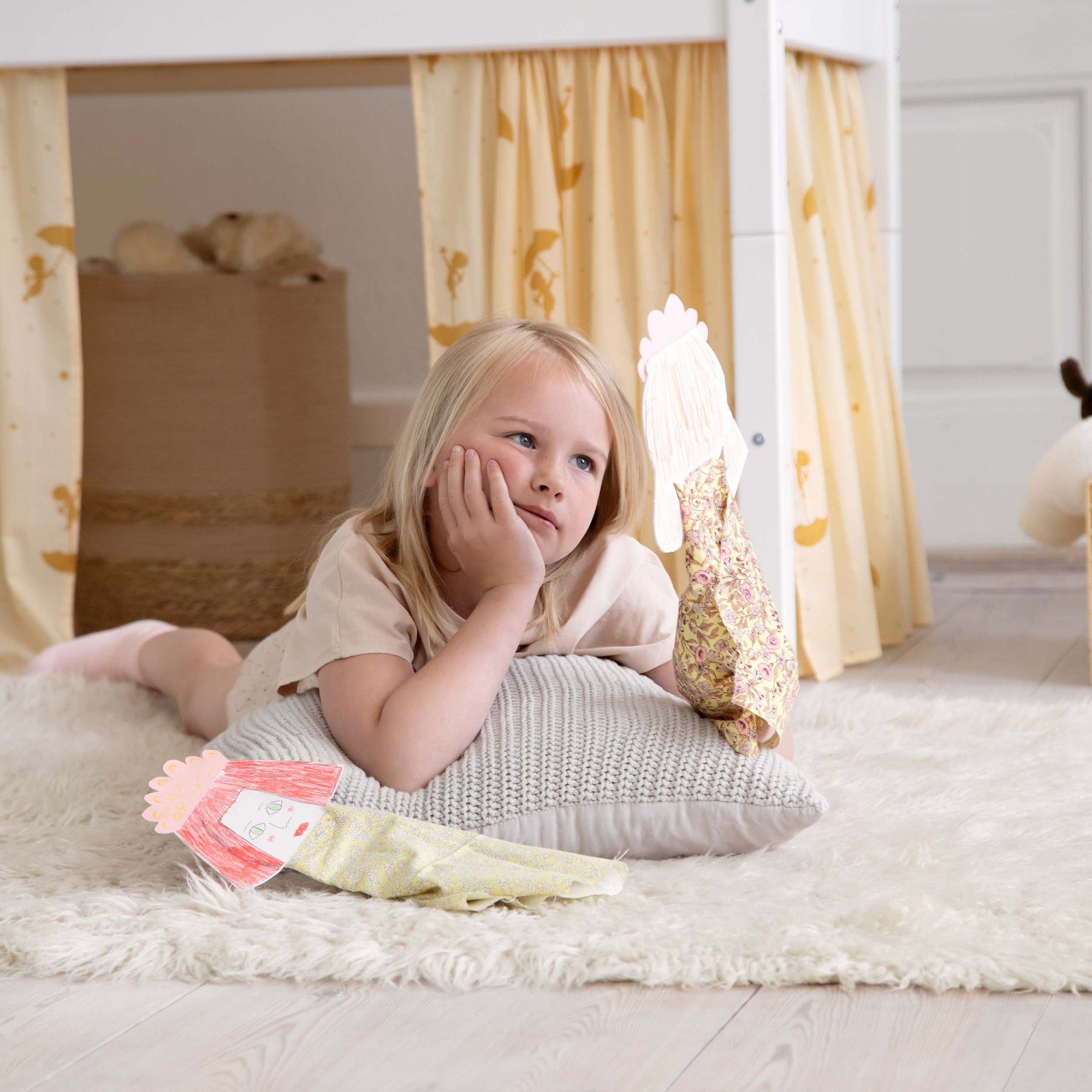 Hoppekids Speelbed Eco Dream Massief hout, naar keuze in 2 afmetingen en 4 kleuren, matras ter keuze