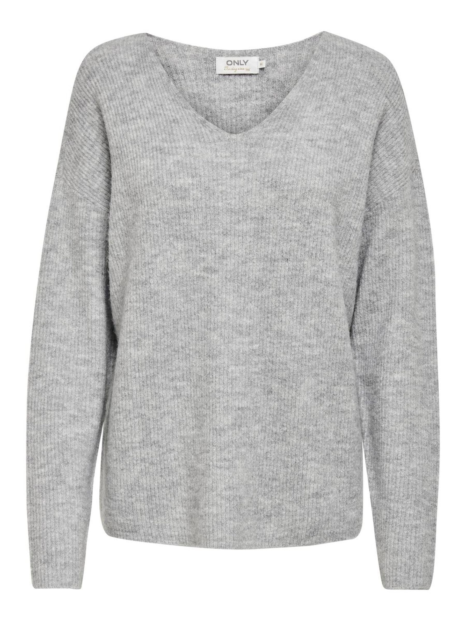 Only Gebreide trui ONLCAMILLA V-NECK L/S PULLOVER KNT NOOS