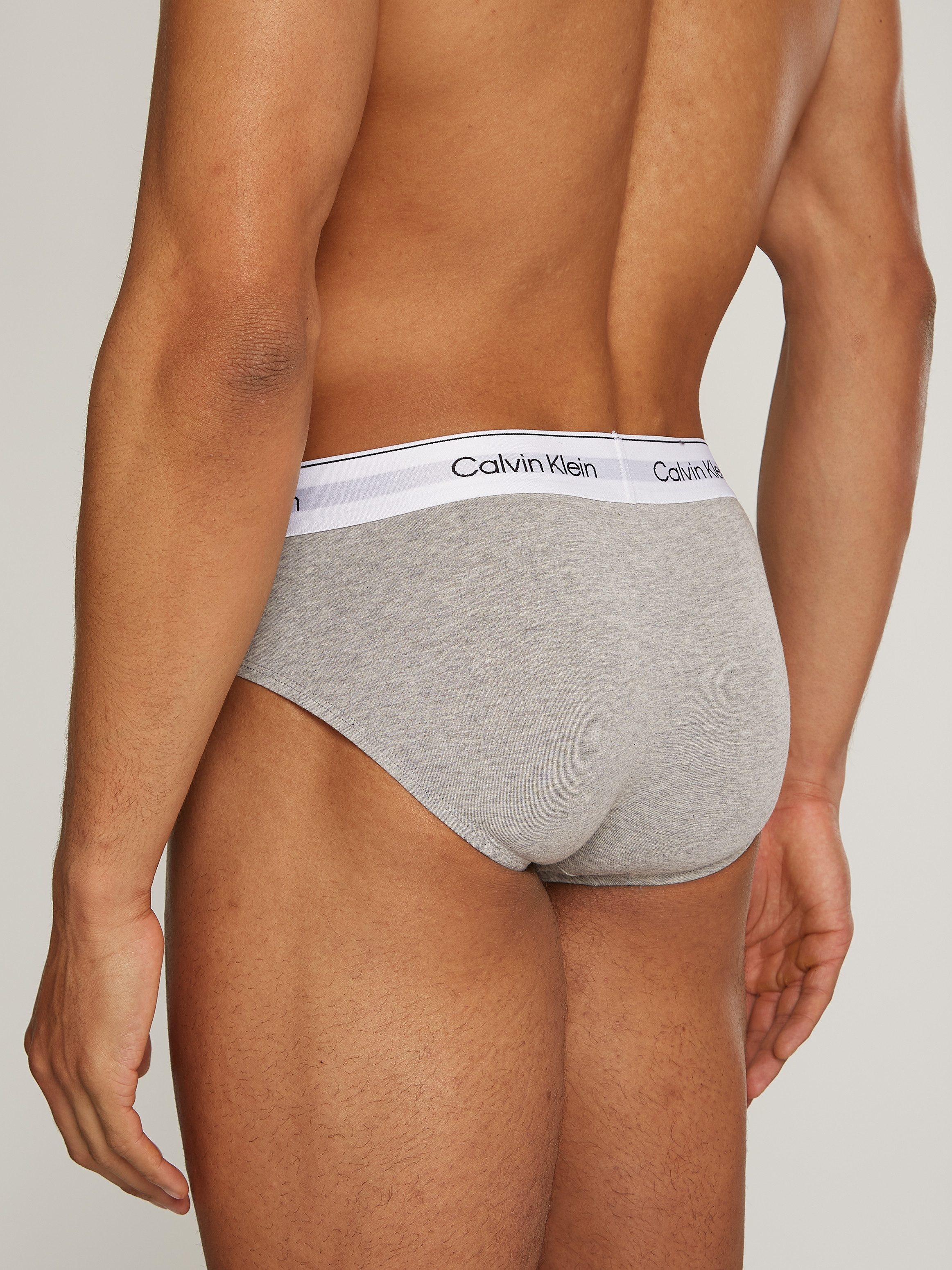 Calvin Klein Hipster HIP BRIEF 3PK met logo-elastische tailleband (3 stuks) (set 3 stuks)