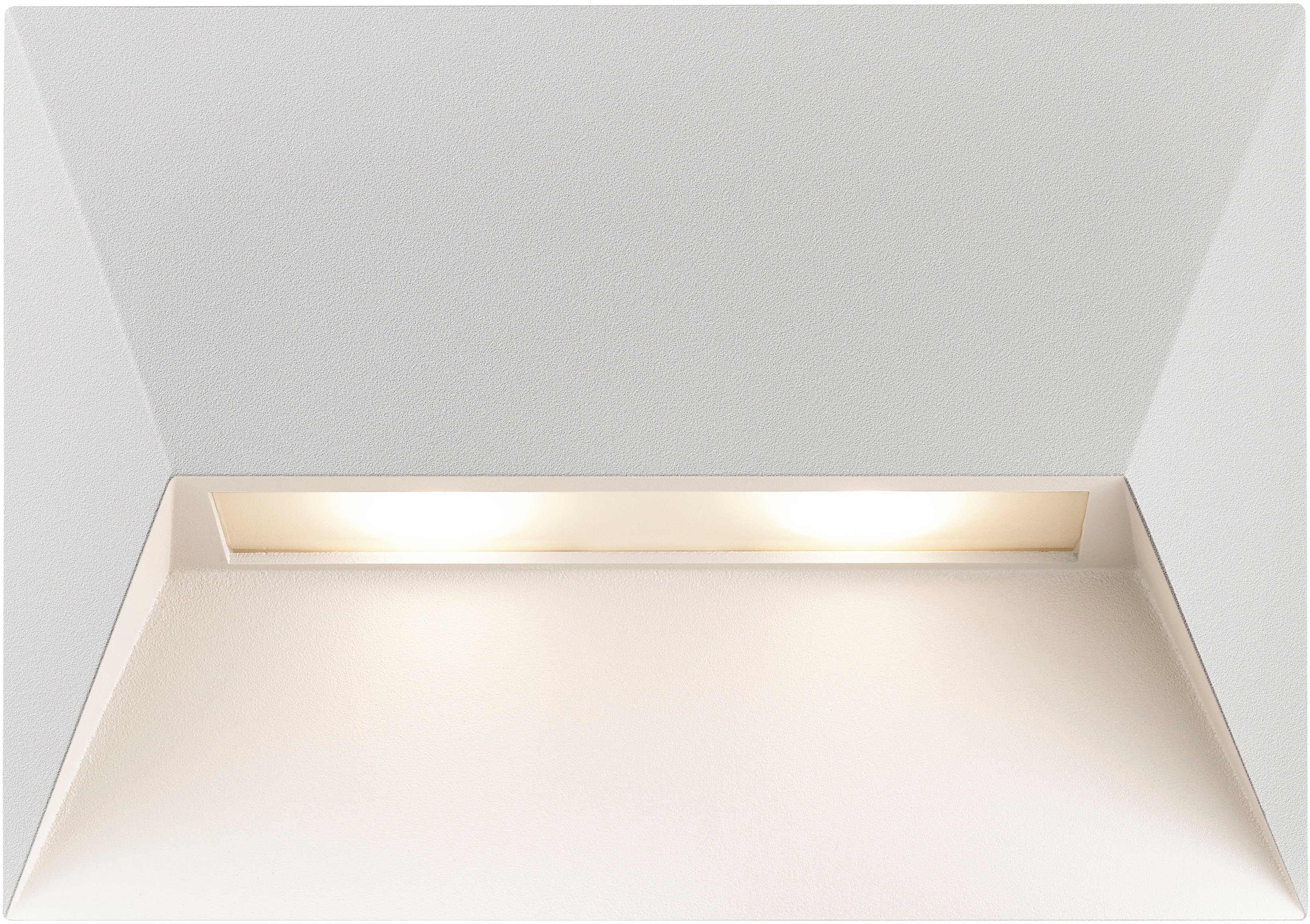 Nordlux Wandlamp voor buiten Pontio Architectonisch ontwerp, parallelschakeling mogelijk, verwisselbare gloeilamp (1 stuk)