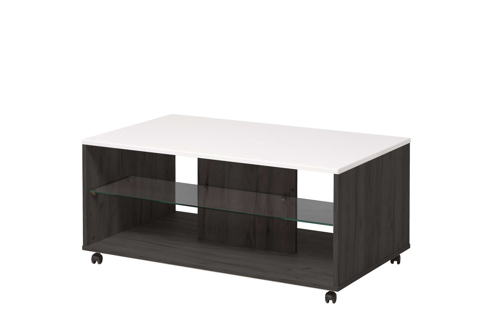 INOSIGN Salontafel Enzo Hoogglans plaat, met wielen