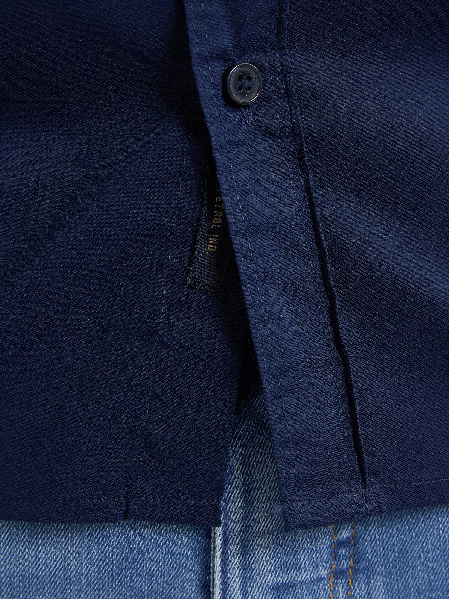 Petrol Industries Shirt met lange mouwen met button-downkraag