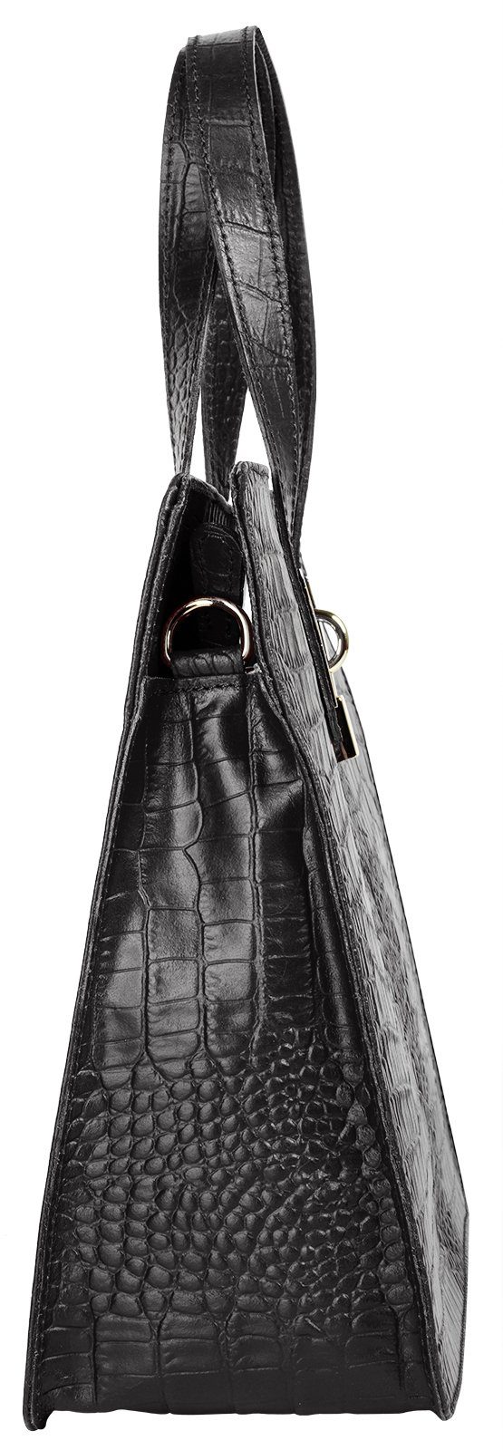 Cluty Tas echt leer, made in italy