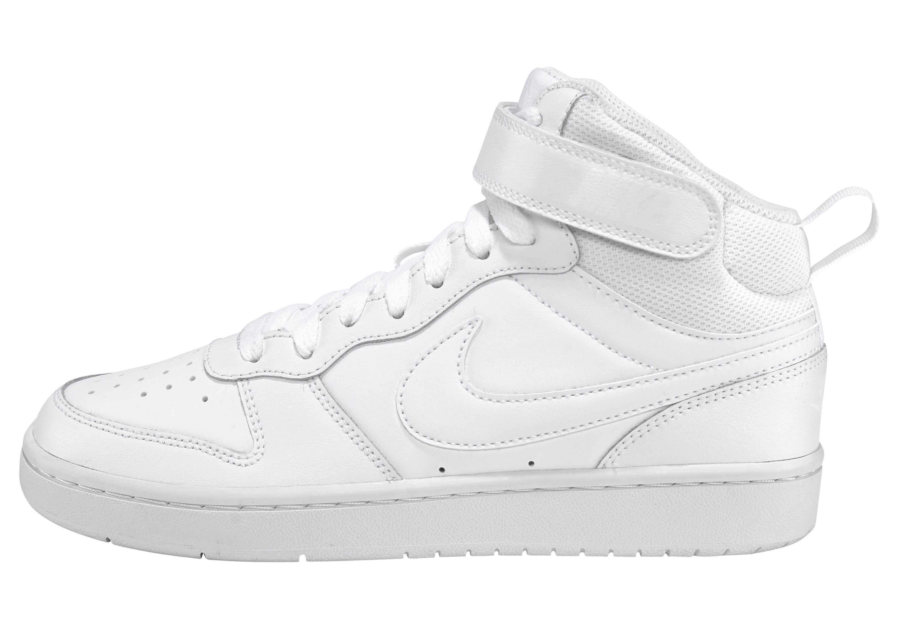 Nike Sportswear Sneakers Court Vision Mid Design in de voetsporen van de Air Force 1
