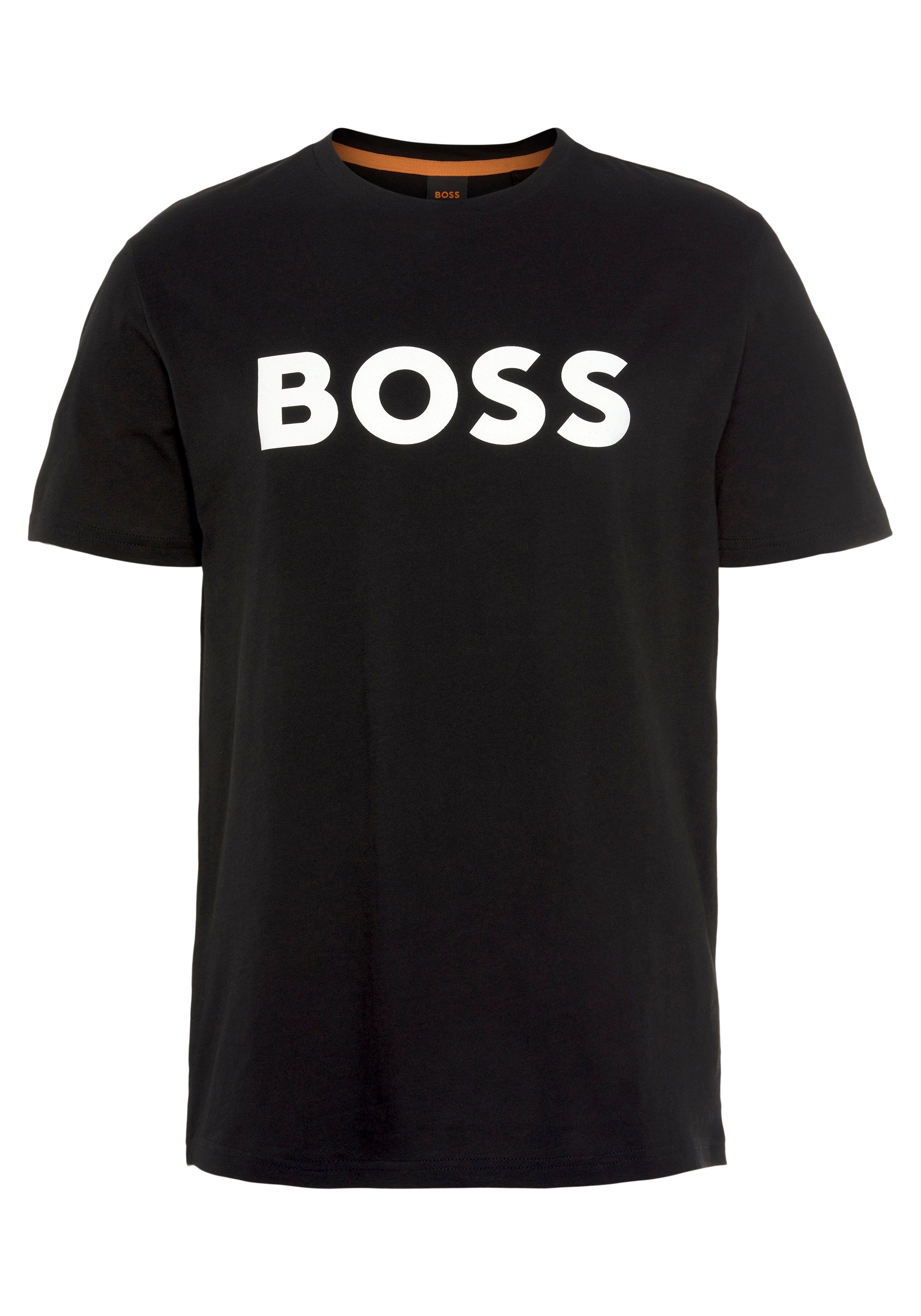Boss Orange T-shirt met logoprint (1-delig)