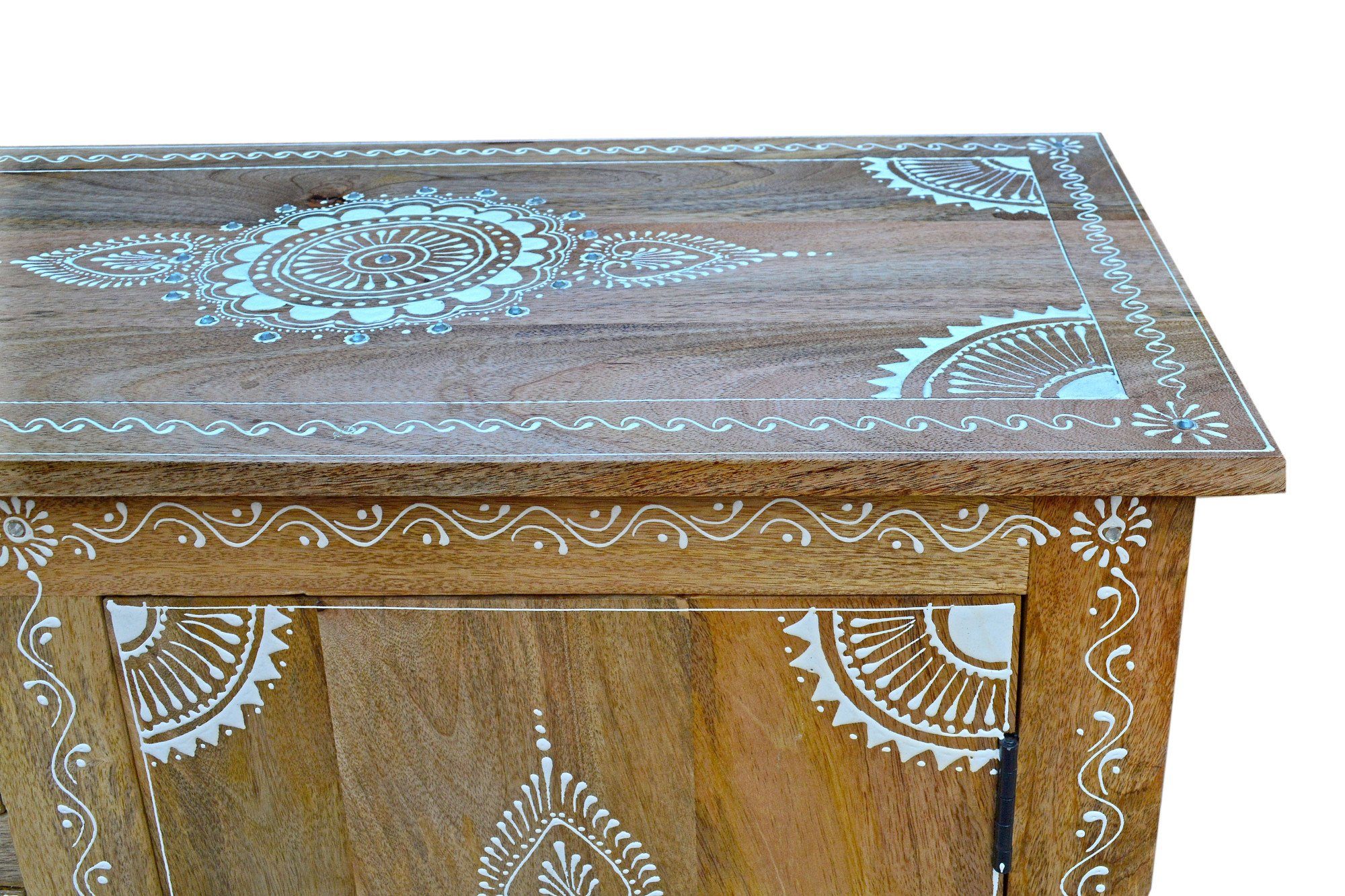 Home affaire Dressoir Gullaba Commode, handgeschilderd, breedte 140 cm