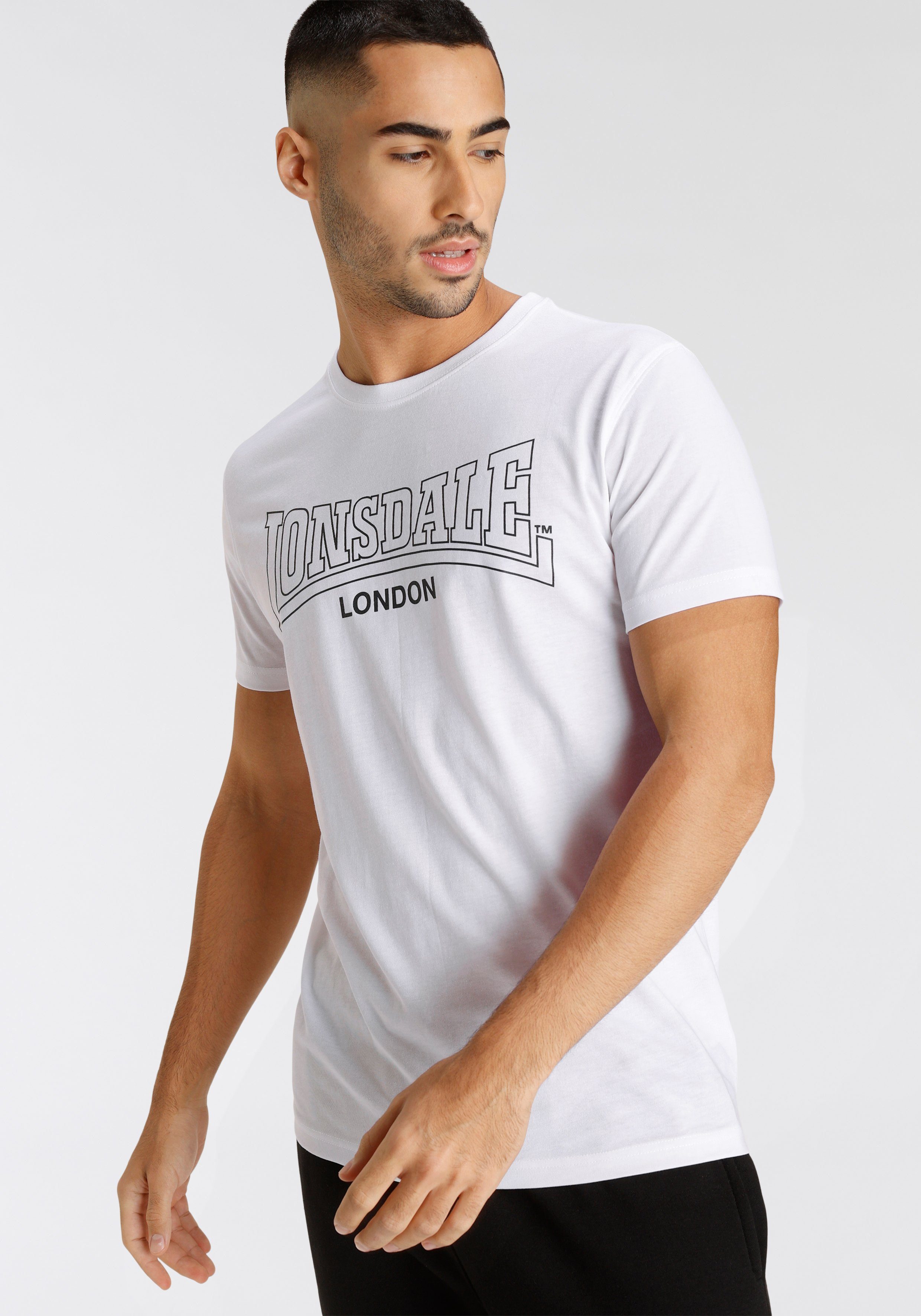 Lonsdale T-shirt (set, 3-delig)
