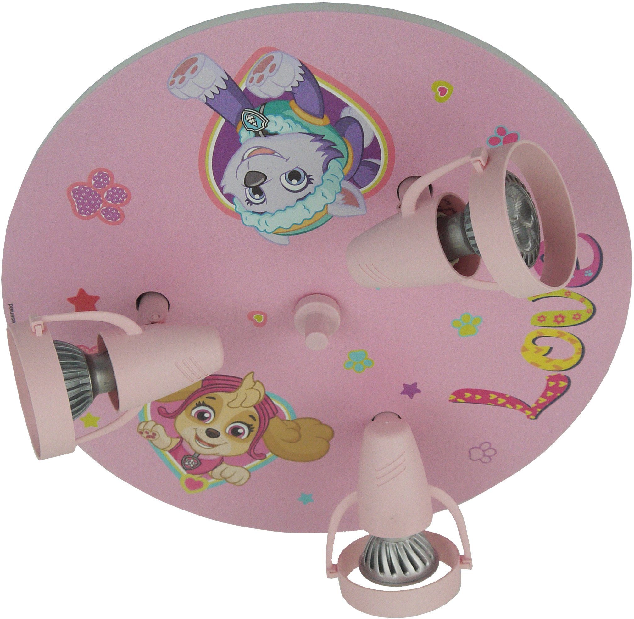 niermann Plafondlamp Paw Patrol Spotjes Paw Patrol - Pawsitive Pups (1 stuk)