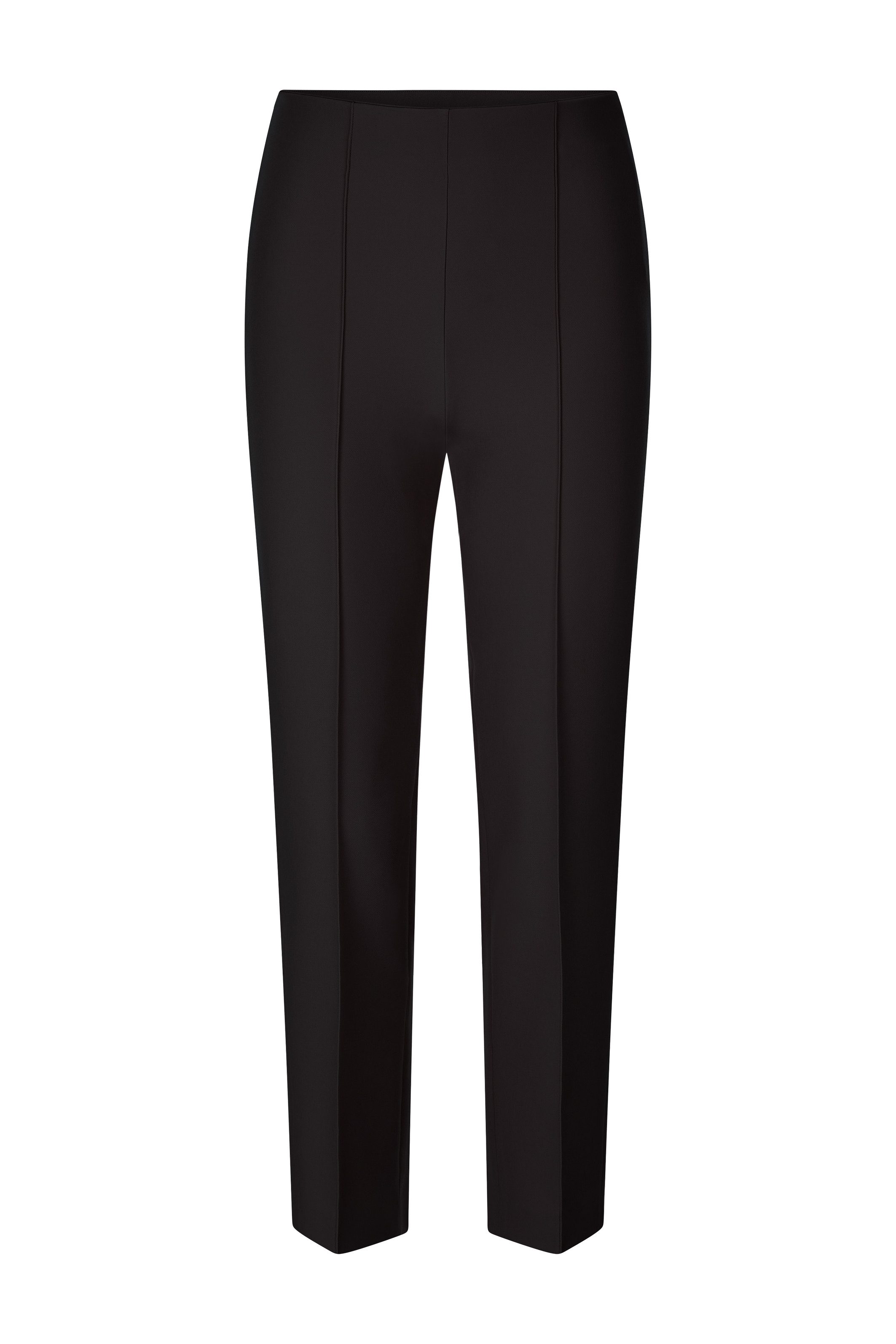 Rich & Royal Pantalon met vouw Nep-leistentas achter